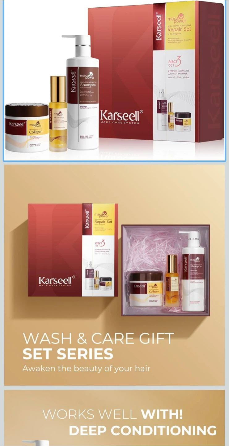 Karseell Maca Essence Moisturizing Repair Set - photo 3