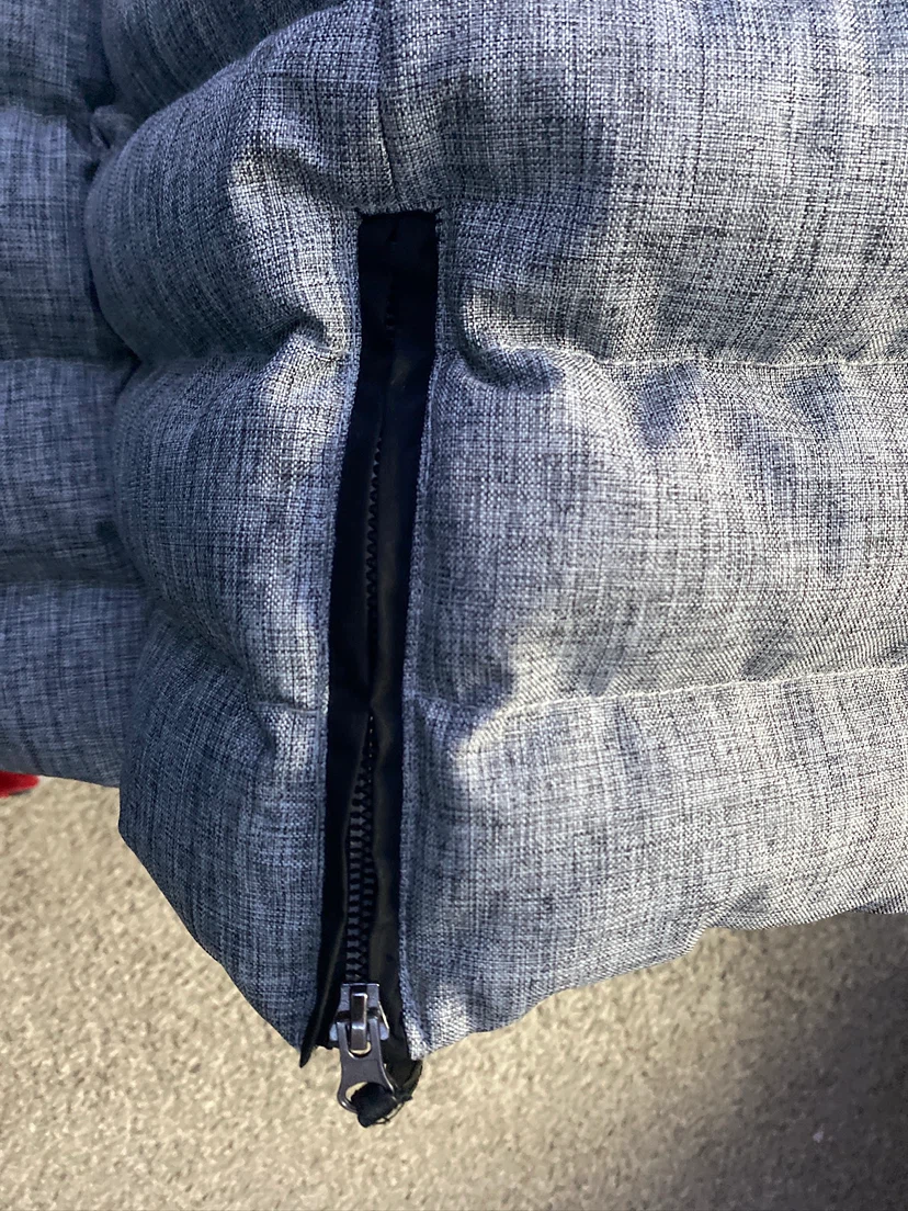 OXYGEN Grey & Black Winter Jacket - Size XL