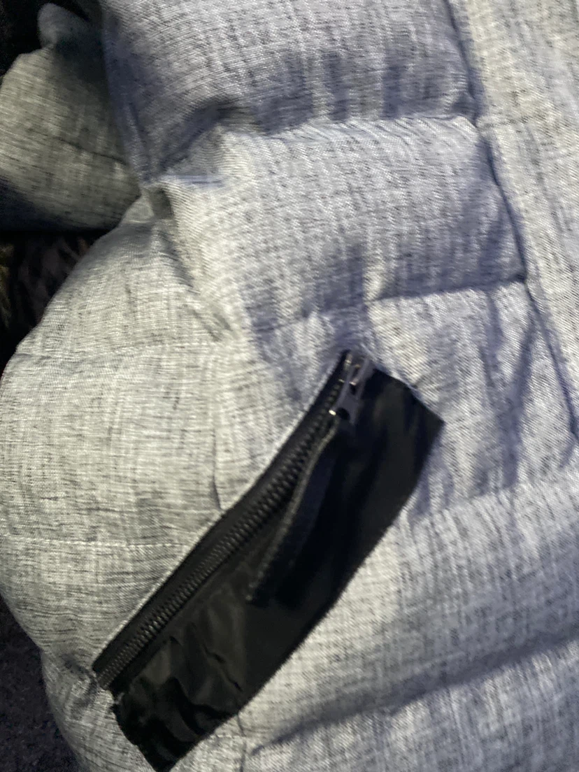 OXYGEN Grey & Black Winter Jacket - Size XL - photo 4