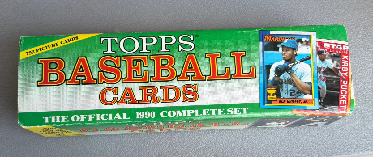 1990 Topps Baseball Cards Complete Set