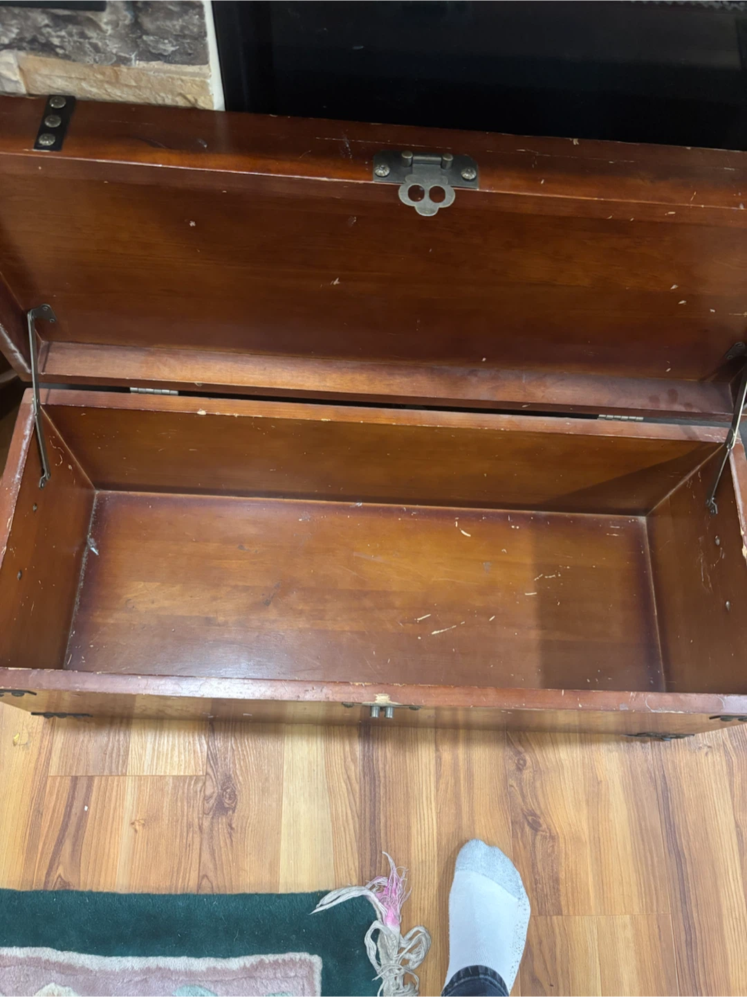 Wooden Storage Trunk - photo 2