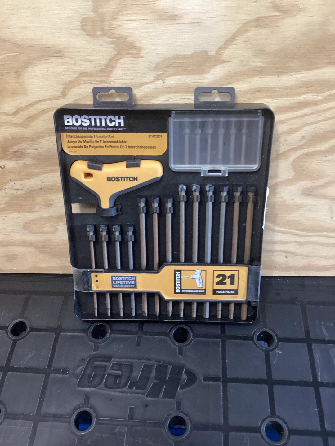 Bostitch 21-Piece Interchangeable T-Handle Set