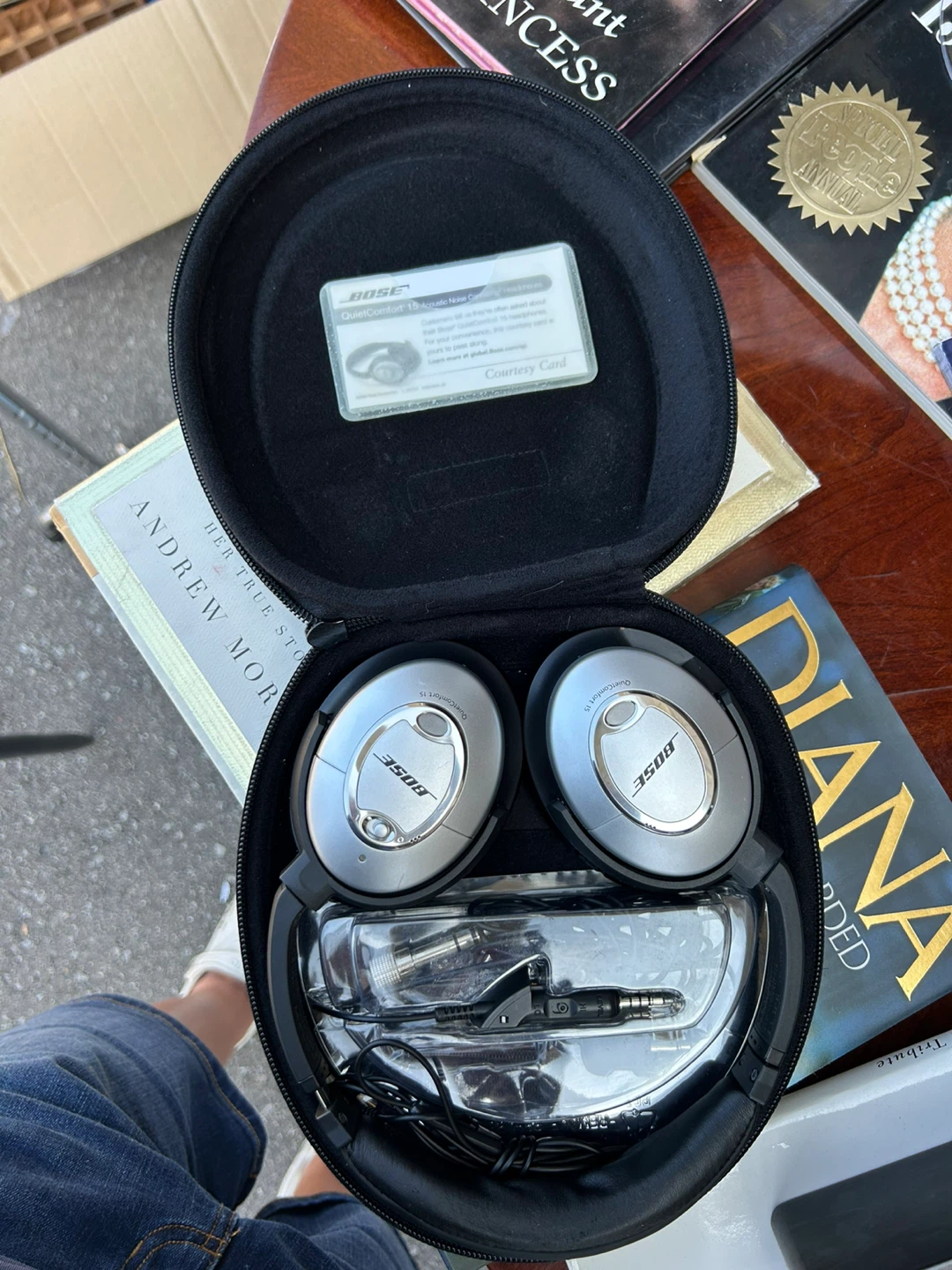 Bose QuietComfort 15 Acoustic Noise Cancelling Headphones