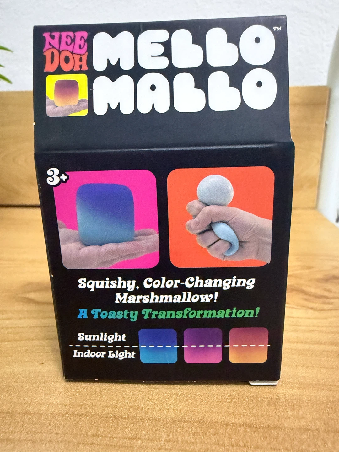 Nee Doh Mello Mallo Squishy Color-Changing Marshmallow Toy - photo 3