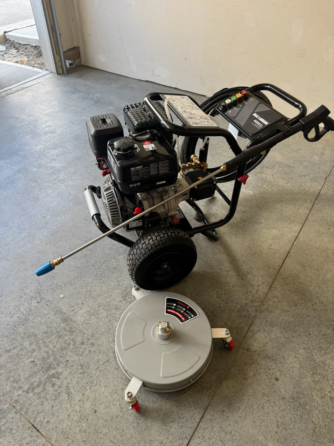 Maximum 4200 PSI Pressure Washer with Surface Cleaner