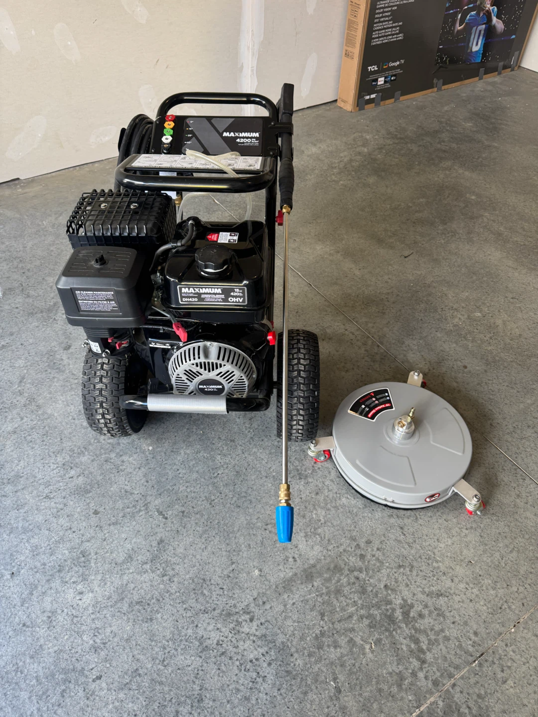 Maximum 4200 PSI Pressure Washer with Surface Cleaner - photo 2