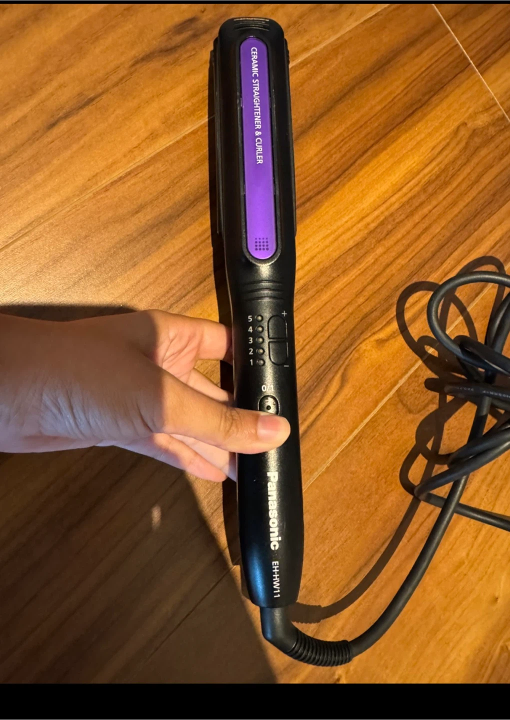 Panasonic Ceramic 2-in-1 Straightener & Curler - photo 3