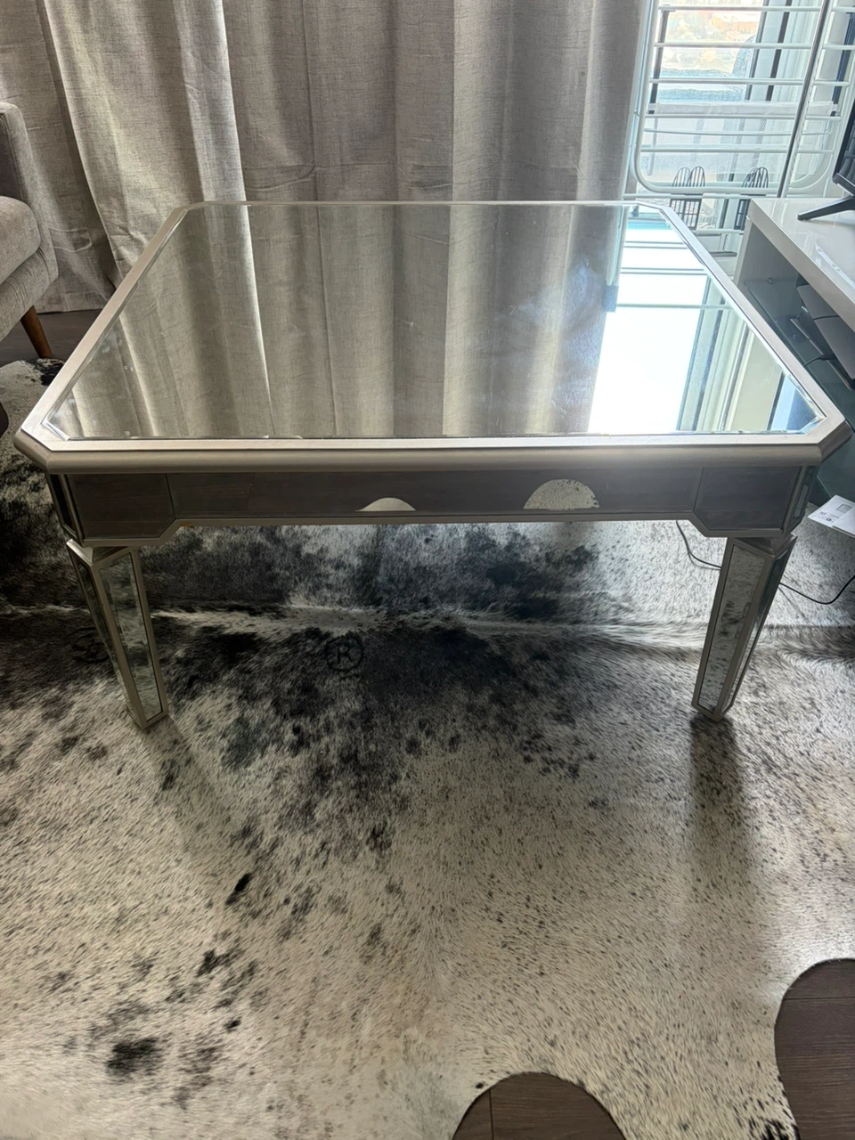 Mirrored Coffee Table