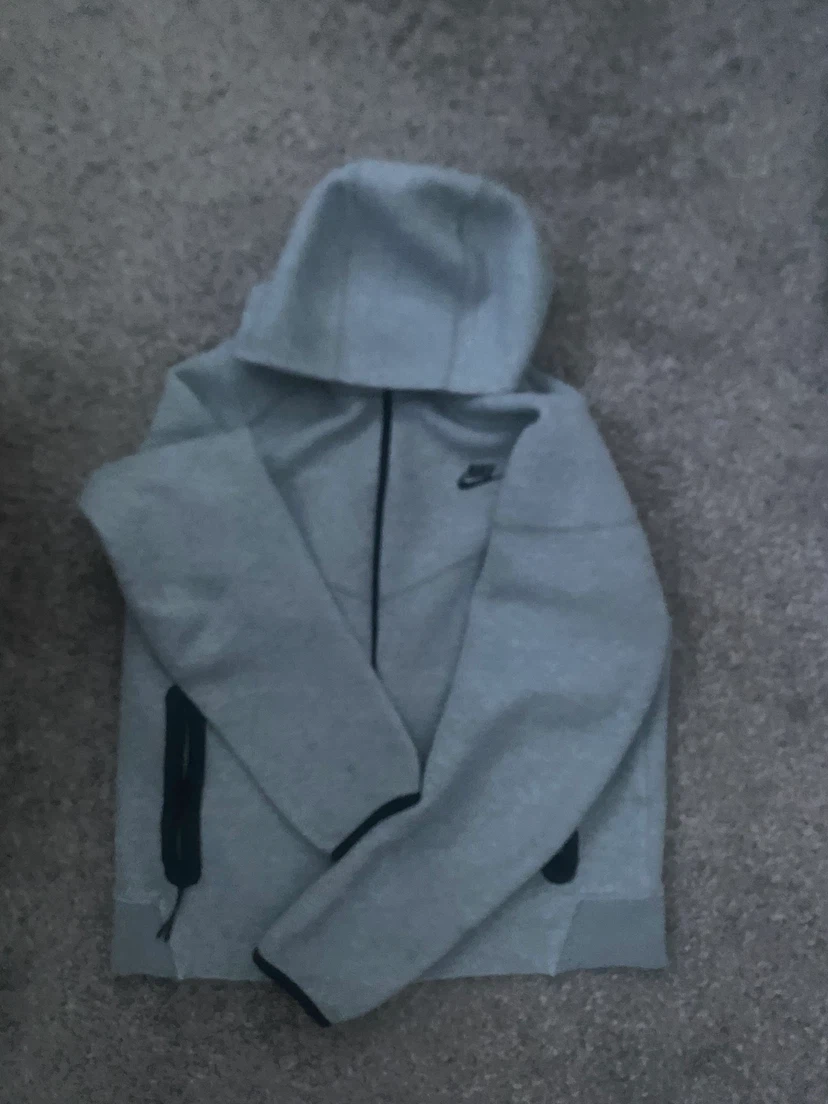 Grey Nike Tech Hoodie