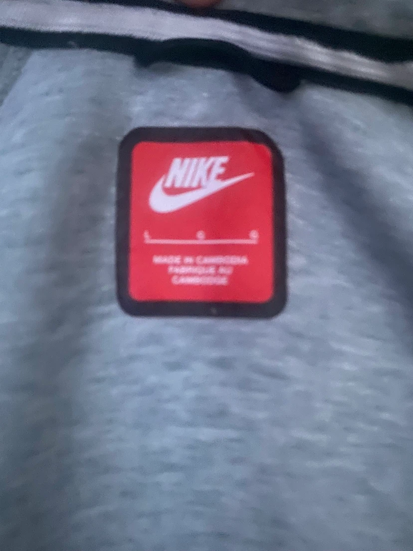 Grey Nike Tech Hoodie - photo 2