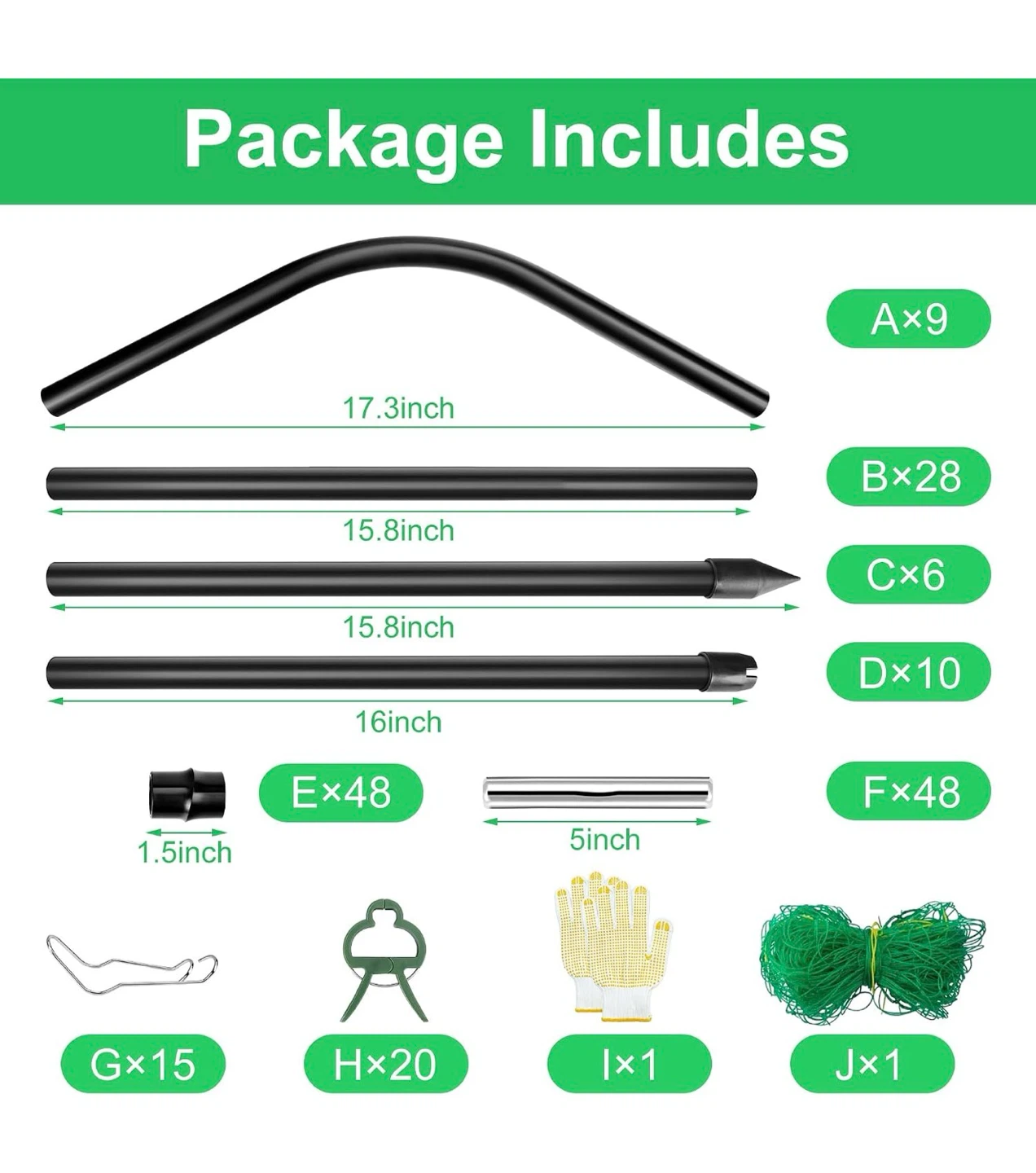 87 Inch Tall Garden Arch Trellis for Plant Climbing 87T - photo 5