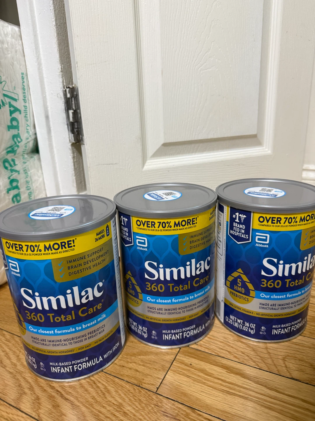 Similac 360 Total Care Infant Formula - 36 oz cans (3-Pack)