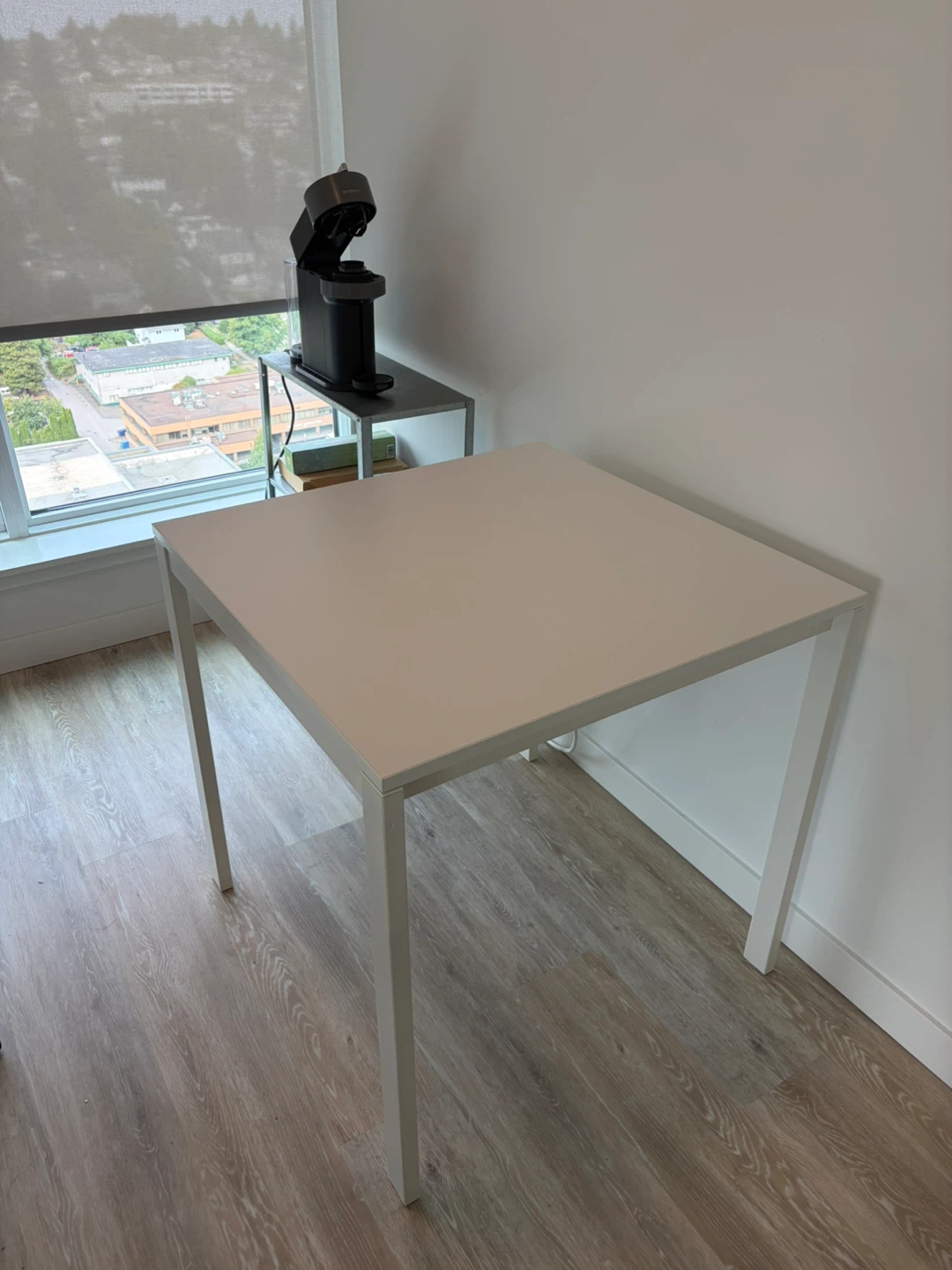 White Square Dining Table - photo 2