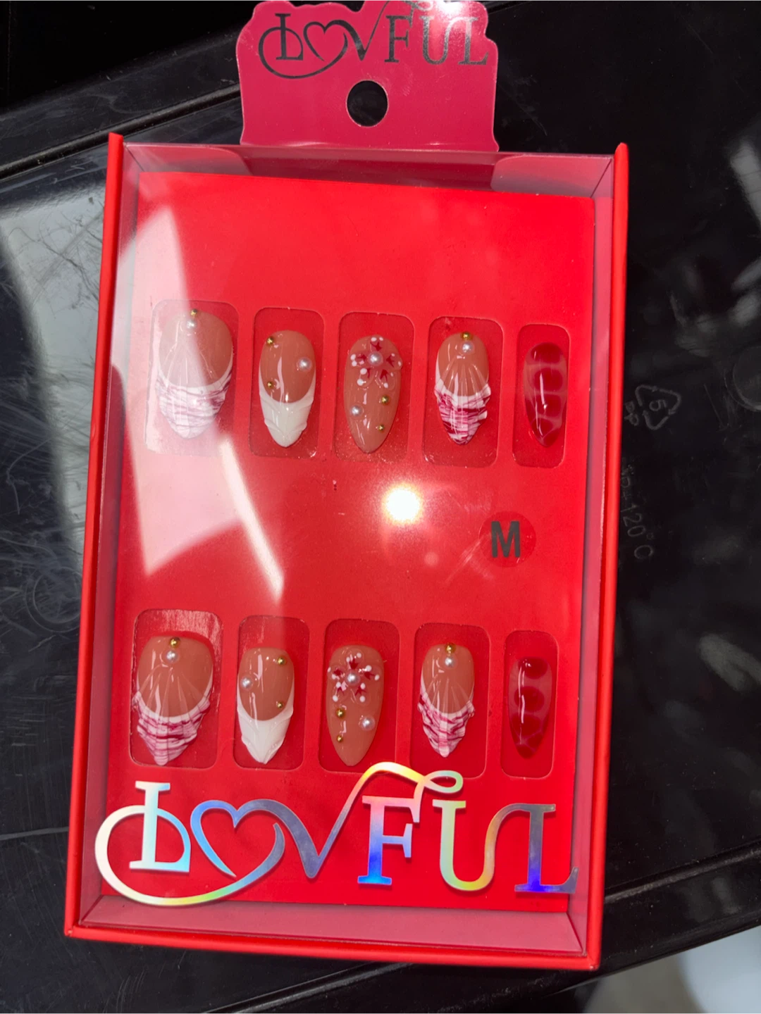 LOVEFUL Press-On Nails - Size M - photo 2