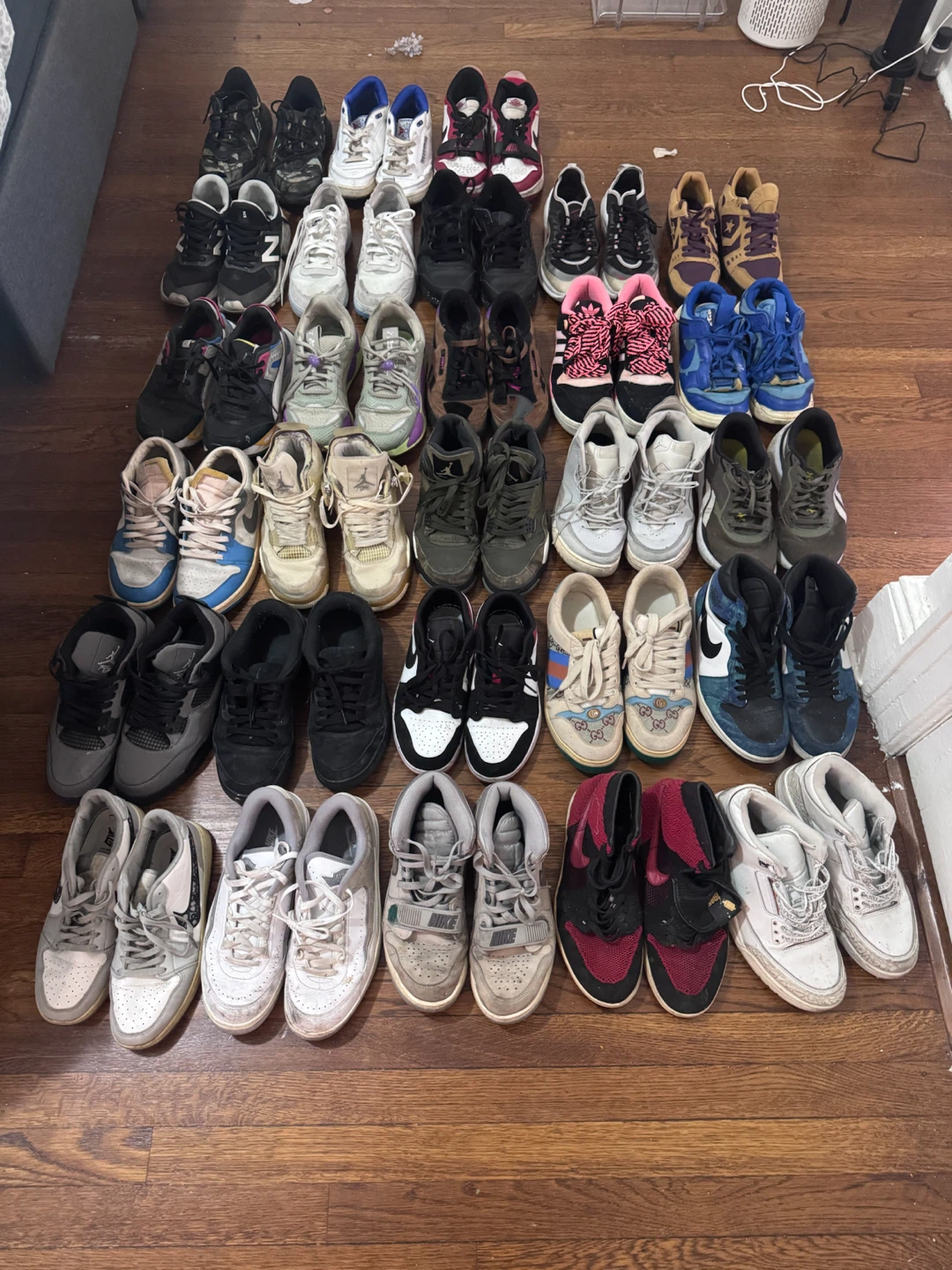 Assorted Men's Sneakers Lot