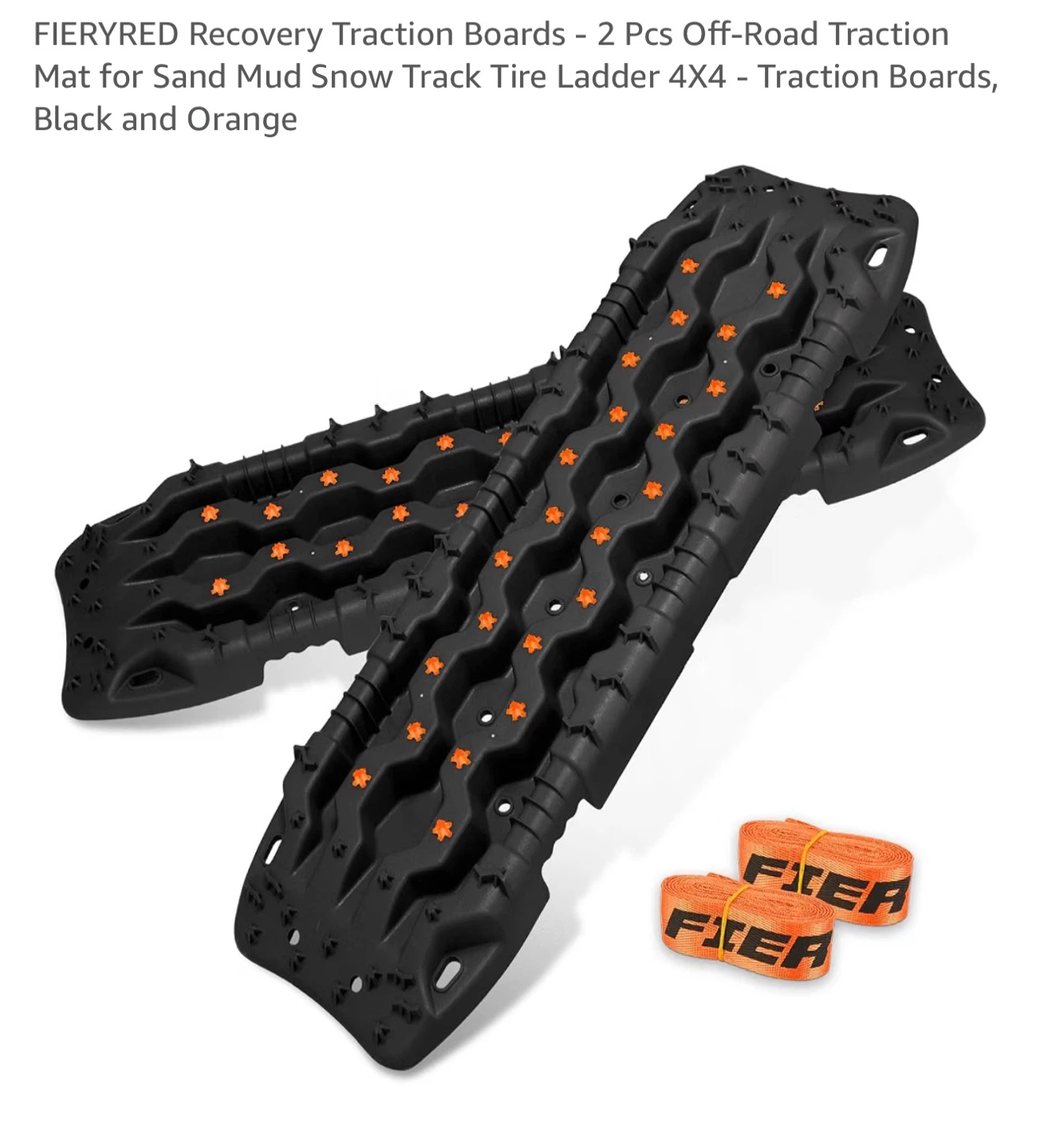 FIERYRED Recovery Traction Boards (2 Pcs) TB2