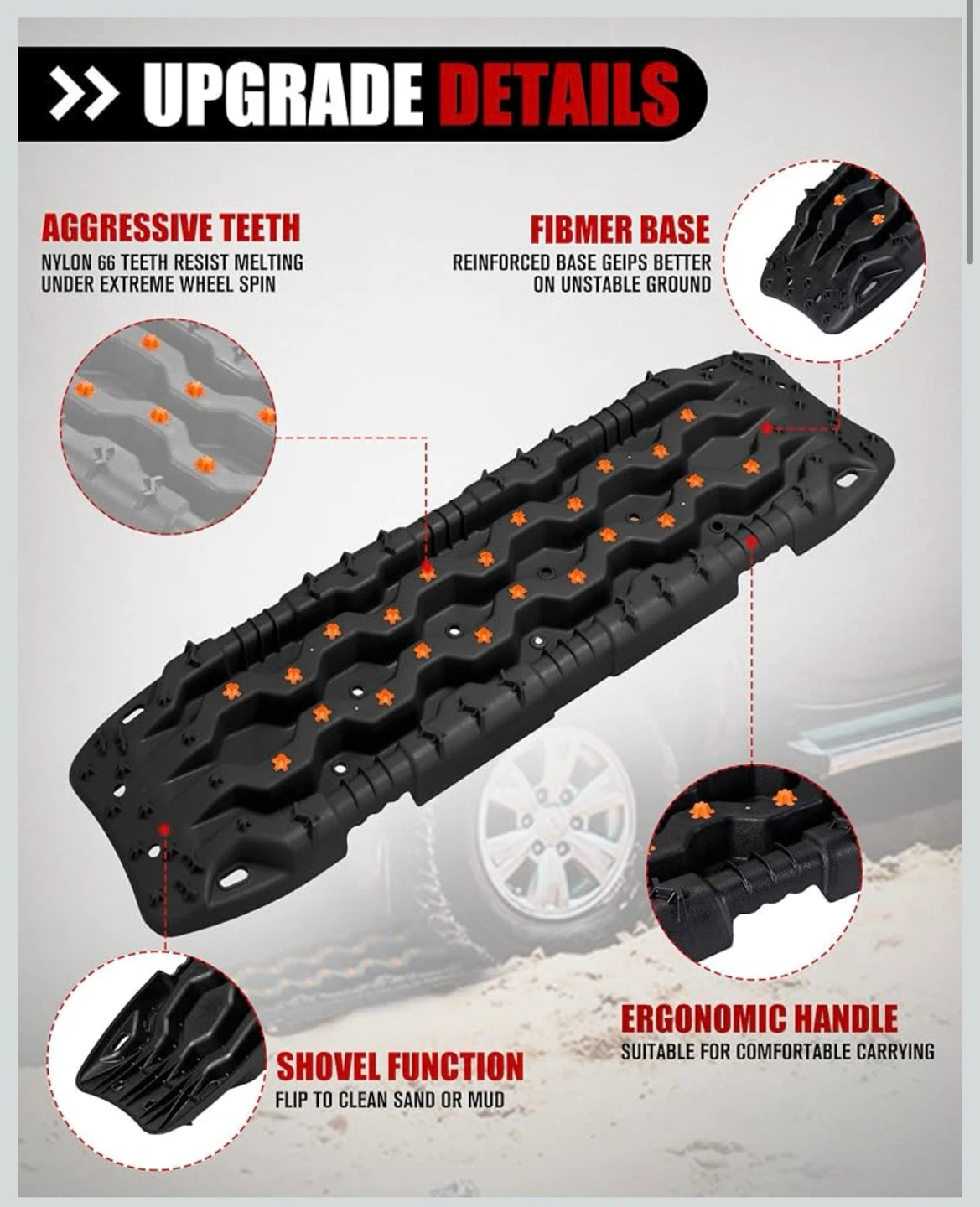 FIERYRED Recovery Traction Boards (2 Pcs) TB2 - photo 2