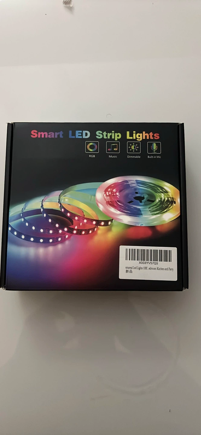 Smart LED Strip Lights RGB 50ft