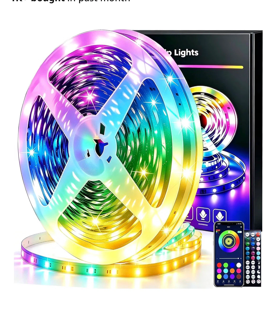 Smart LED Strip Lights RGB 50ft - photo 3