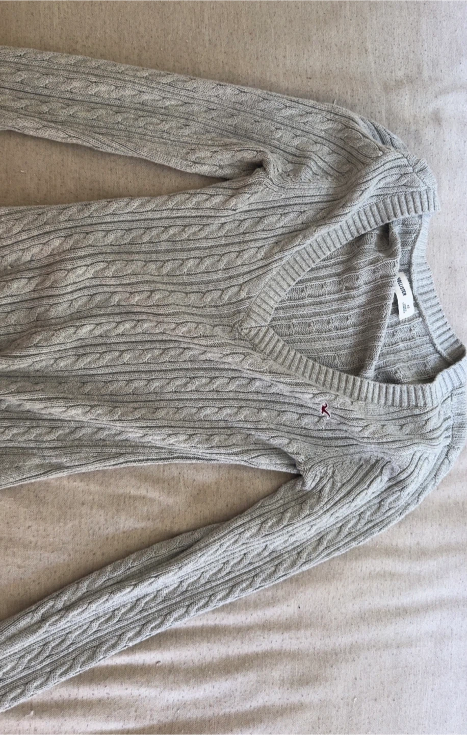 Hollister Ivy Cable-Knit V-Neck Sweater