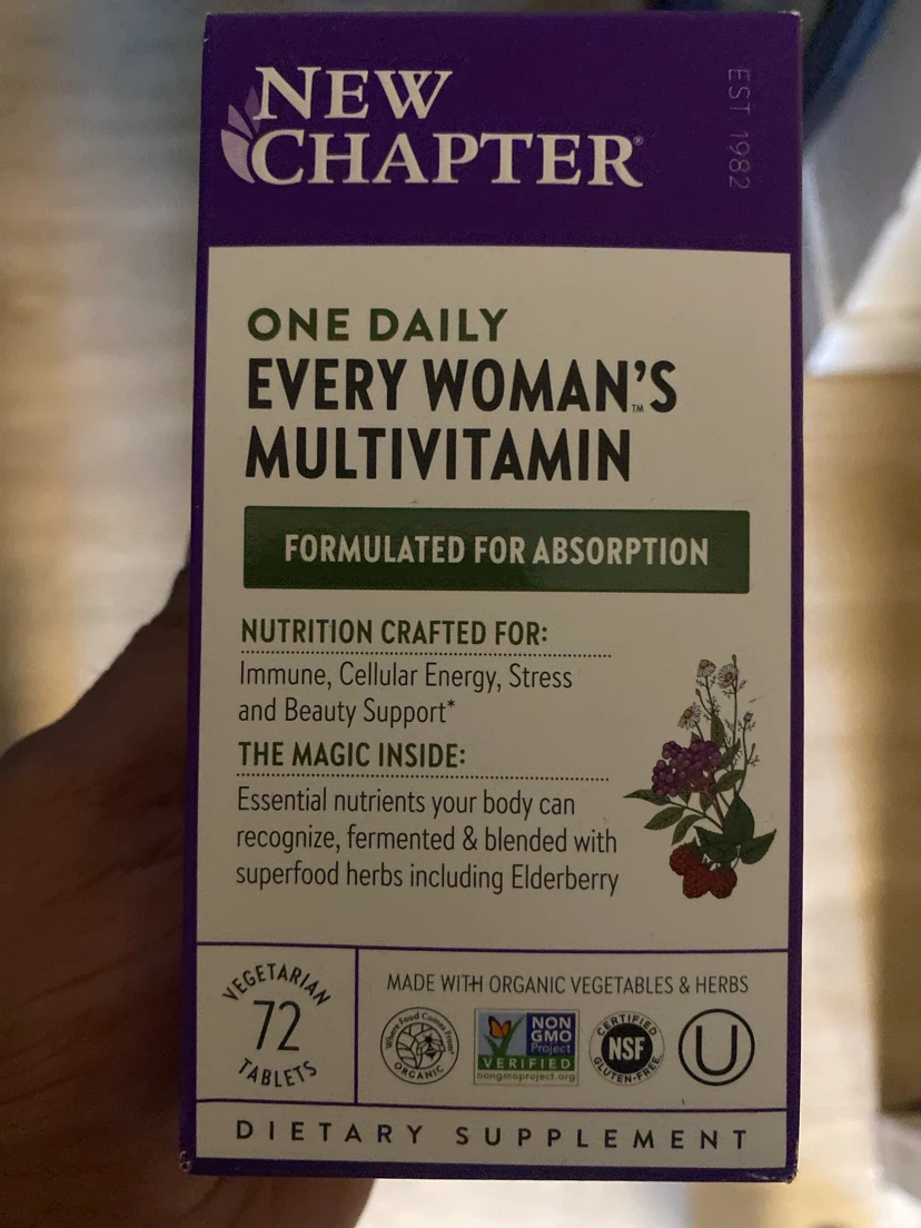 New Chapter Every Woman's Multivitamin - 72 Tablets