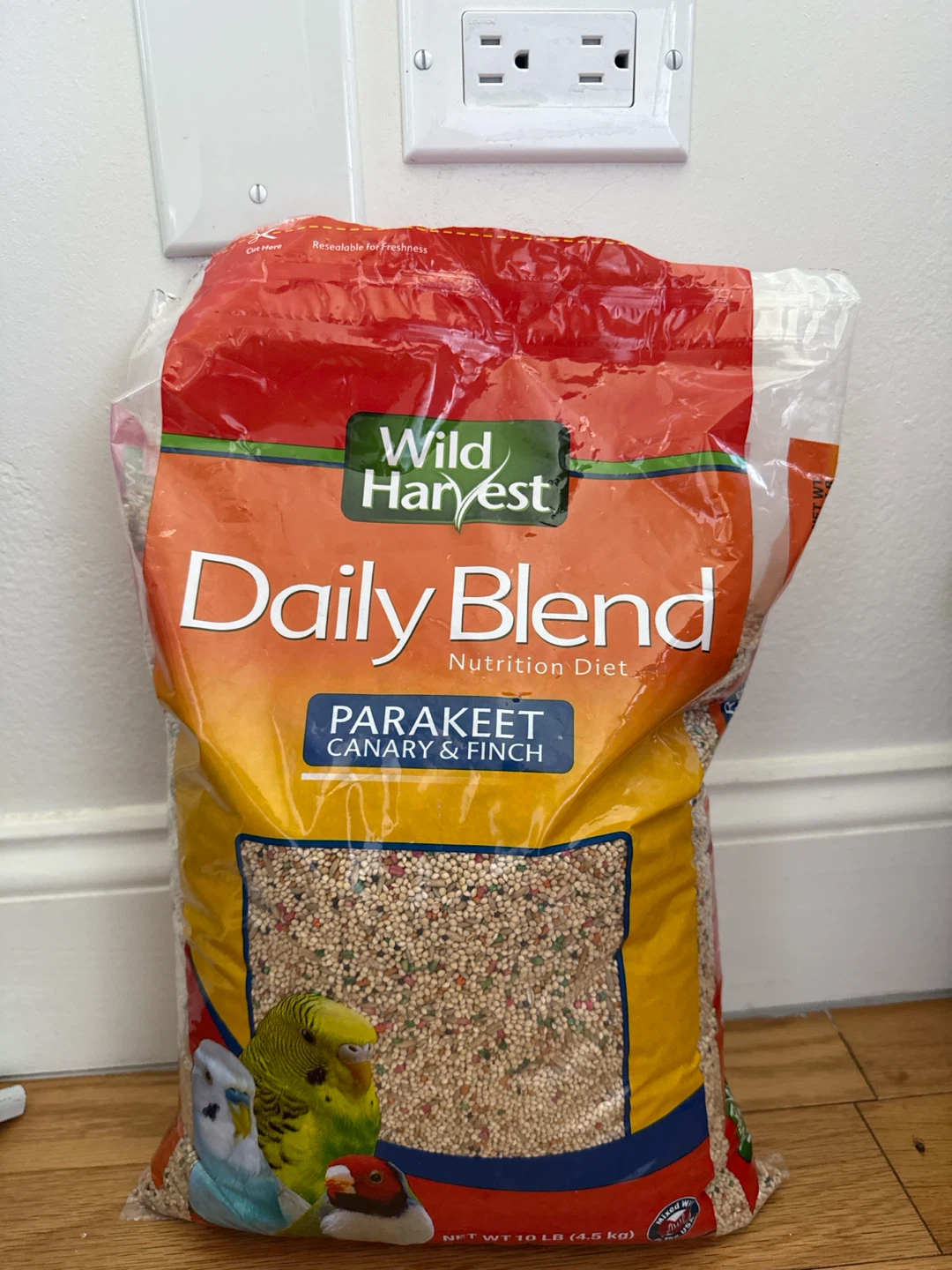 Wild Harvest Daily Blend Parakeet Canary & Finch Bird Food