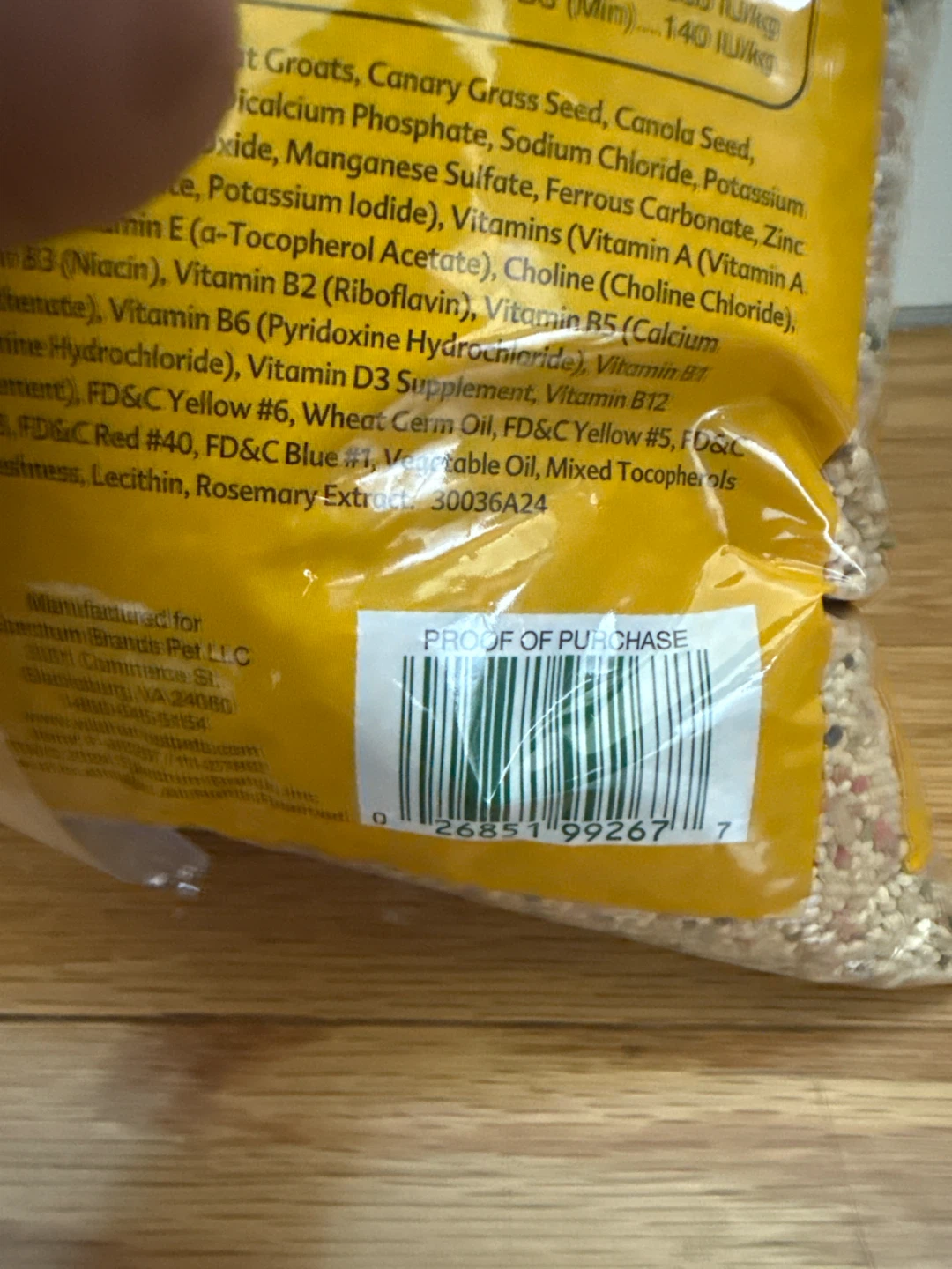 Wild Harvest Daily Blend Parakeet Canary & Finch Bird Food - photo 4