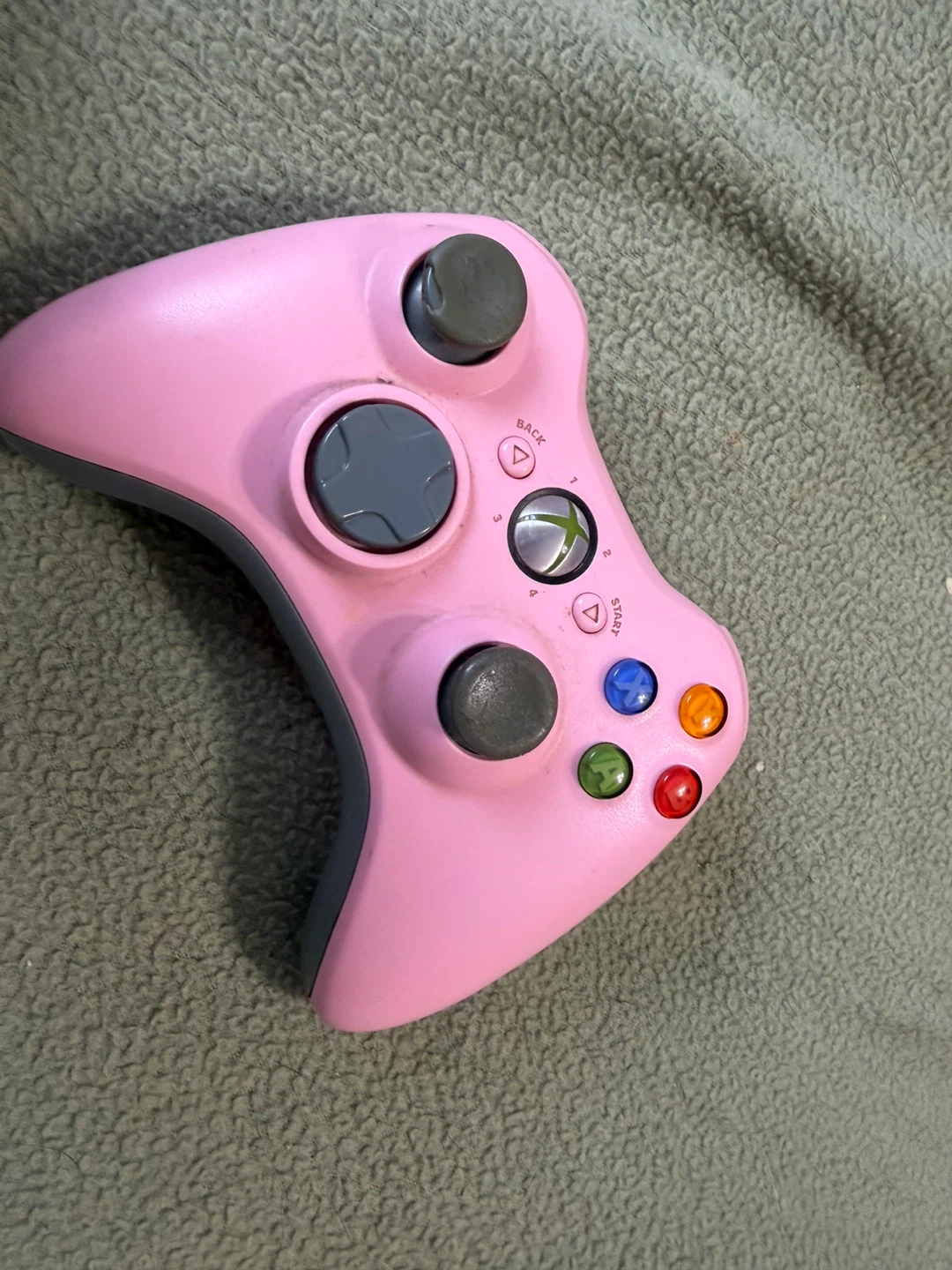 Xbox 360 Console with Pink Controller
