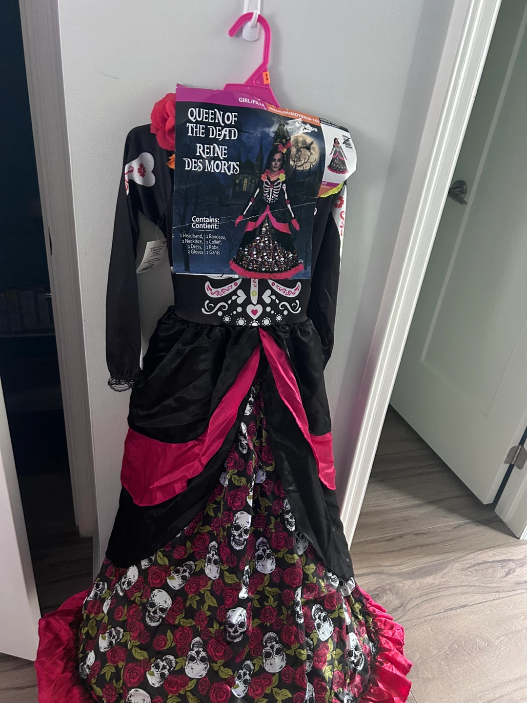 Girl's Queen of the Dead Costume
