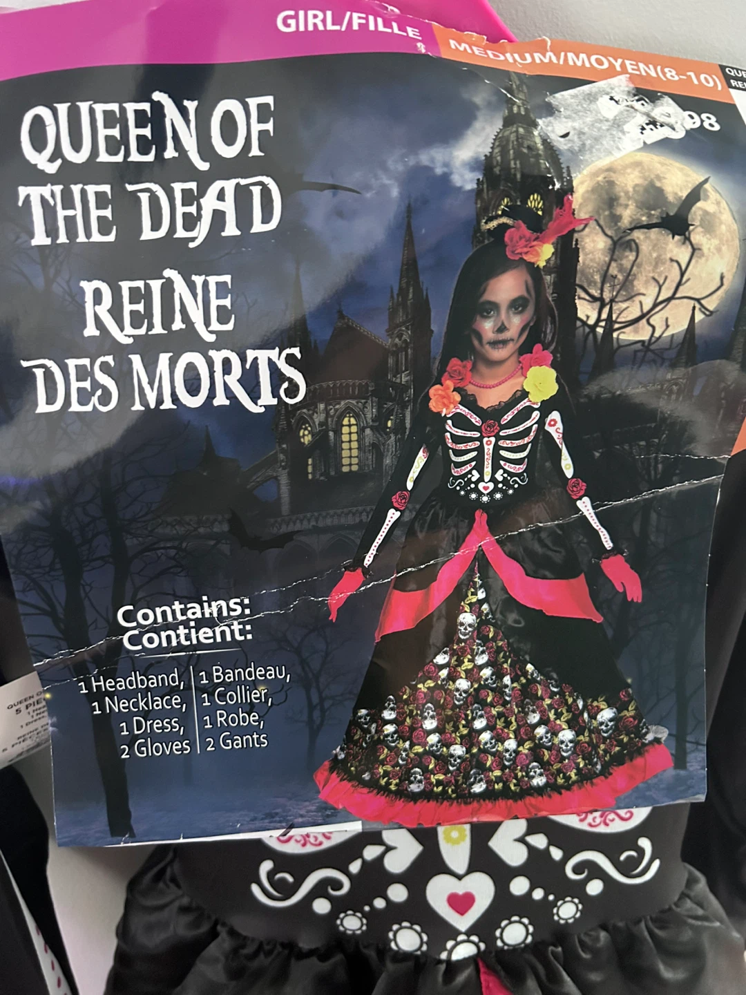 Girl's Queen of the Dead Costume - photo 2