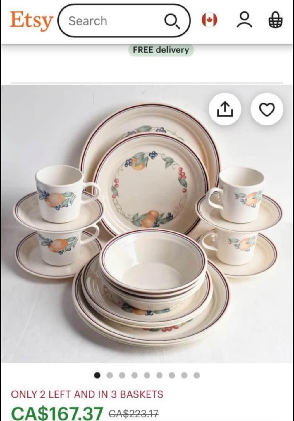 Corelle Impressions Abundance Dinnerware Set - photo 3