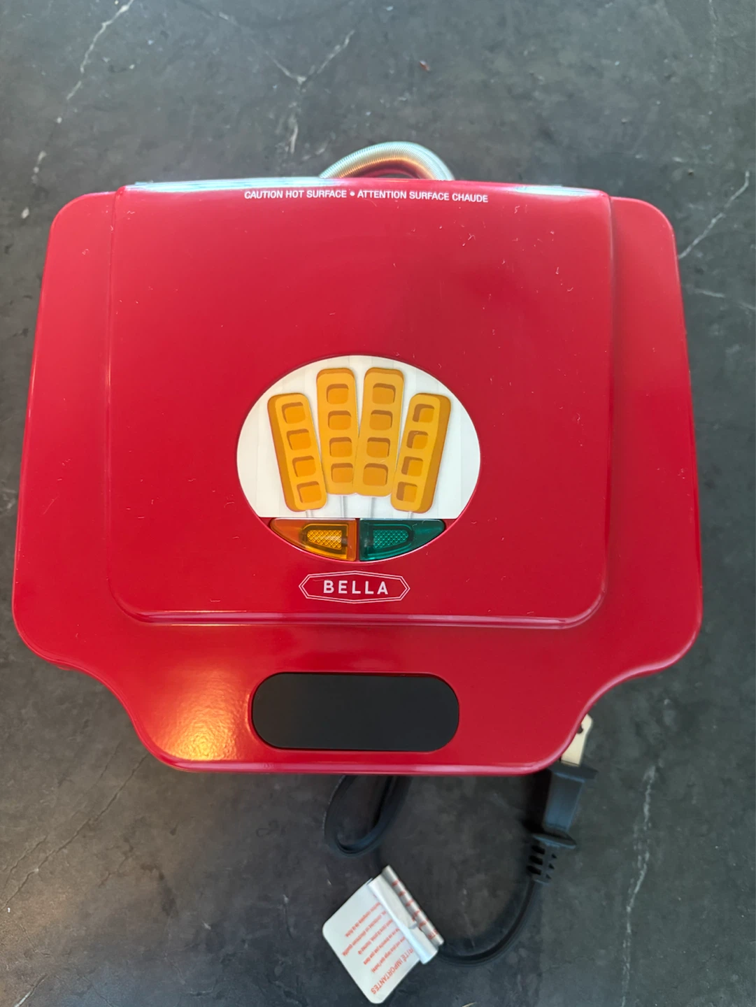 Bella Waffle Maker - Red