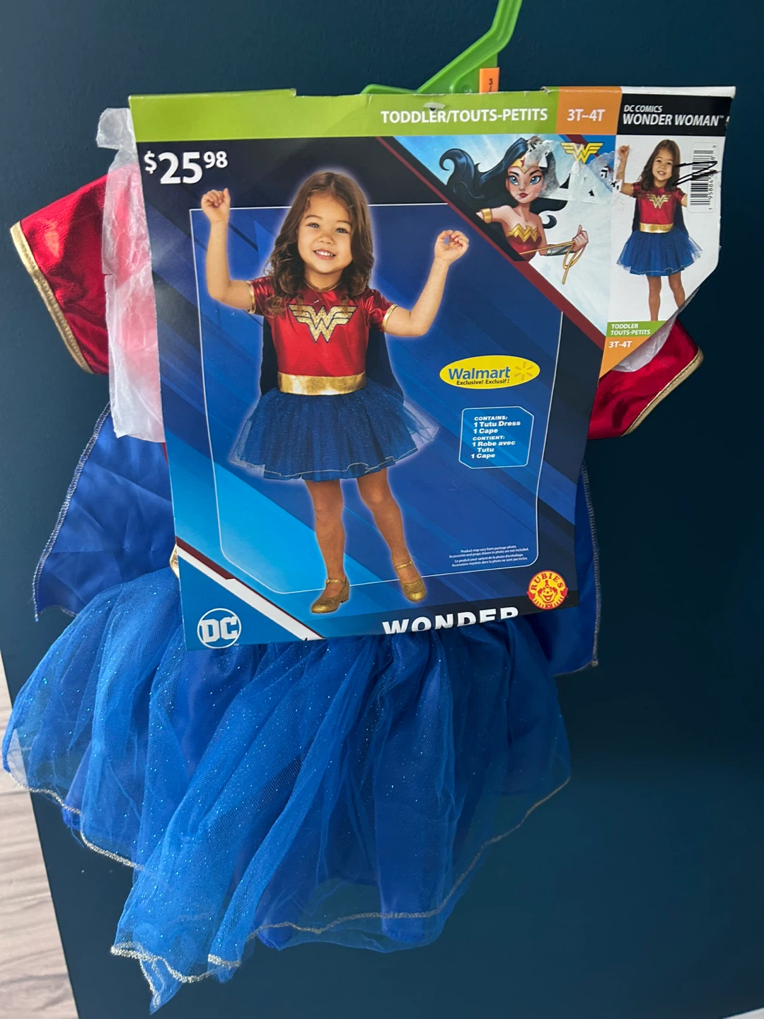 DC Comics Wonder Woman Toddler Costume 3T-4T