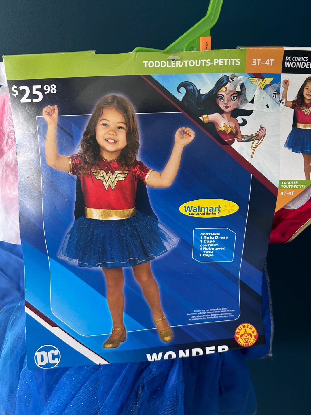 DC Comics Wonder Woman Toddler Costume 3T-4T - photo 2