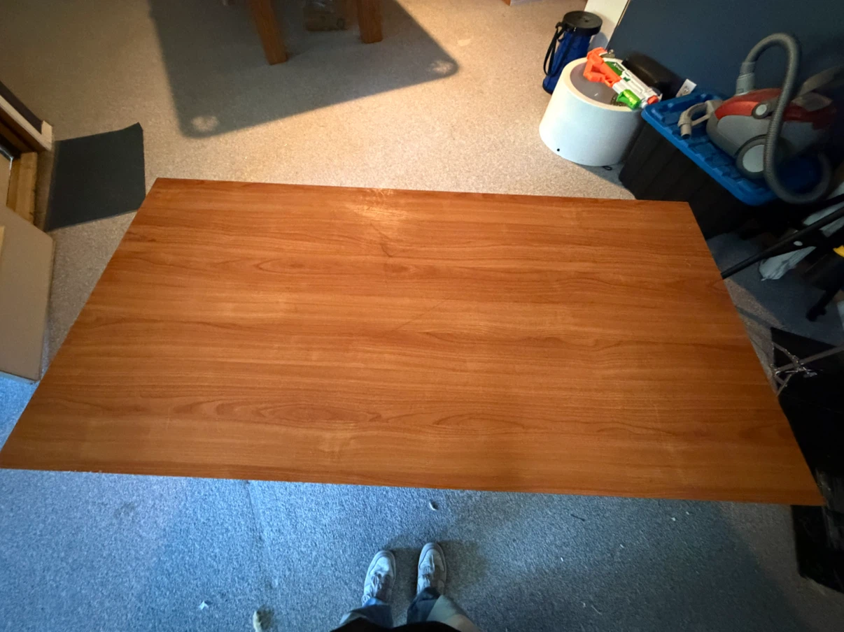 Wood Grain Office Desk - photo 4