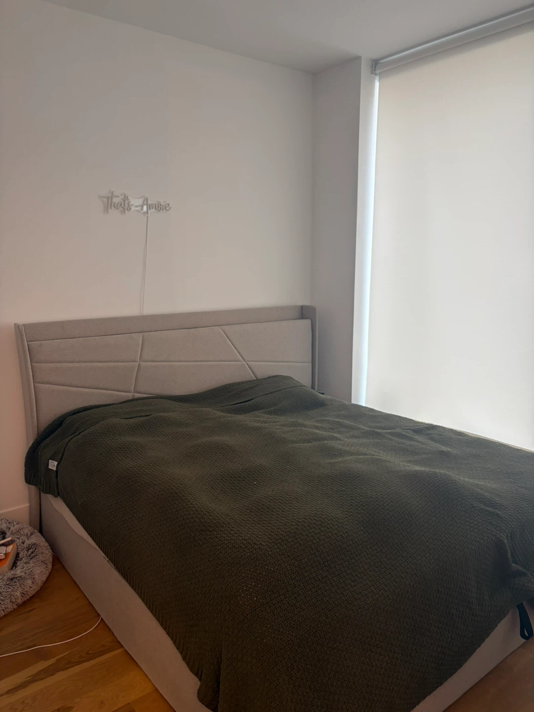 King size bed with storage underneath