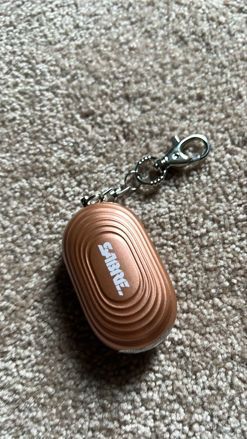 Sabre Personal Alarm Keychain Rose Gold - photo 2