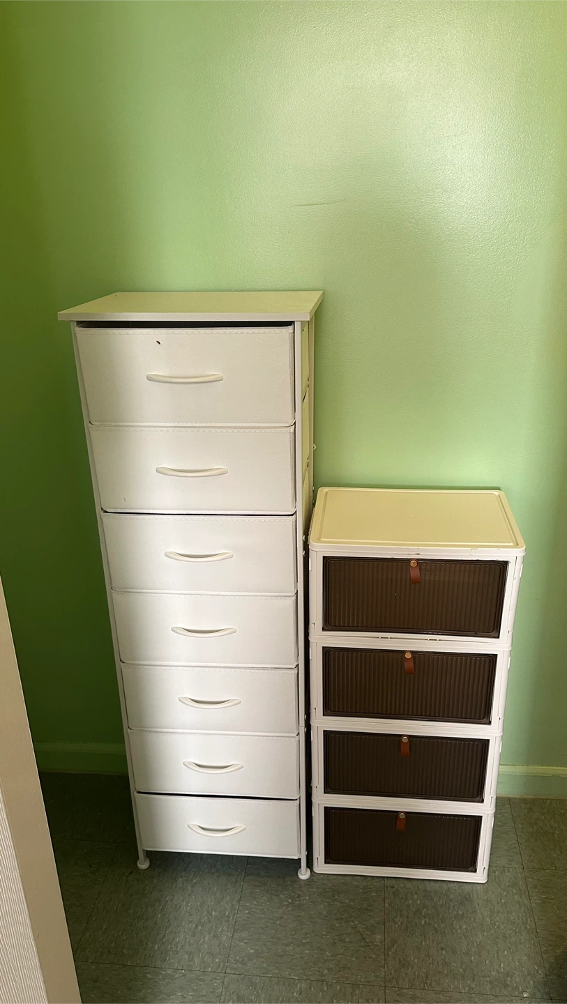 Set of 2 Storage Drawer Units
