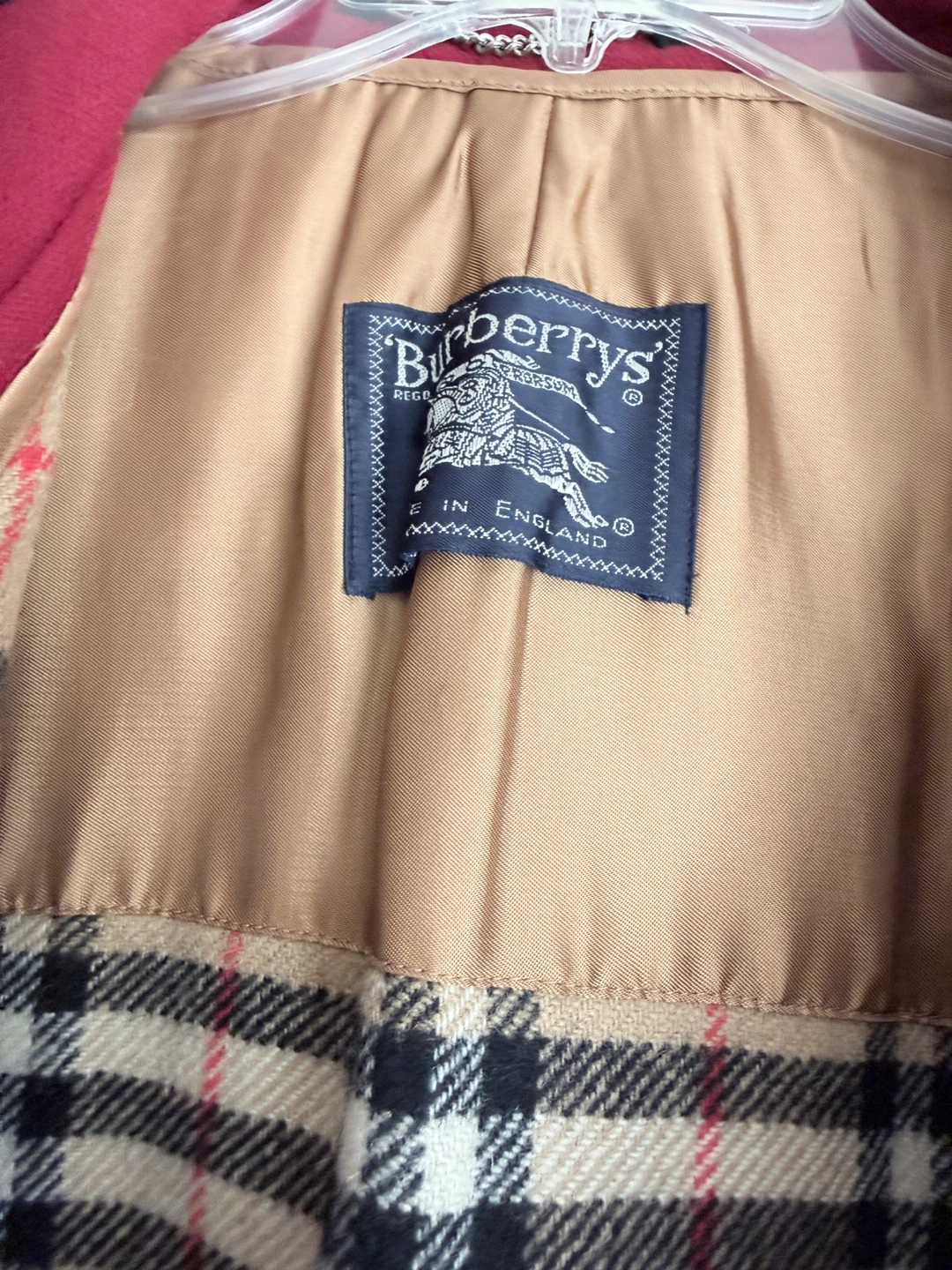 Burberry Duffle Coat - Dark Red - photo 2