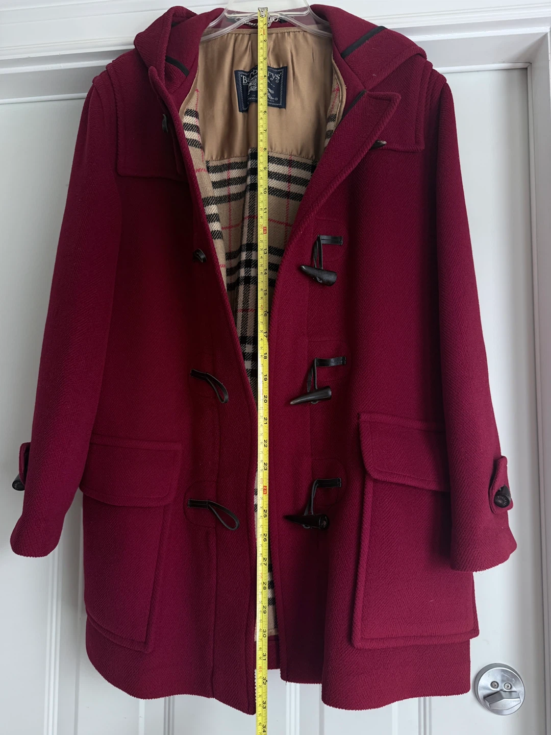 Burberry Duffle Coat - Dark Red - photo 4