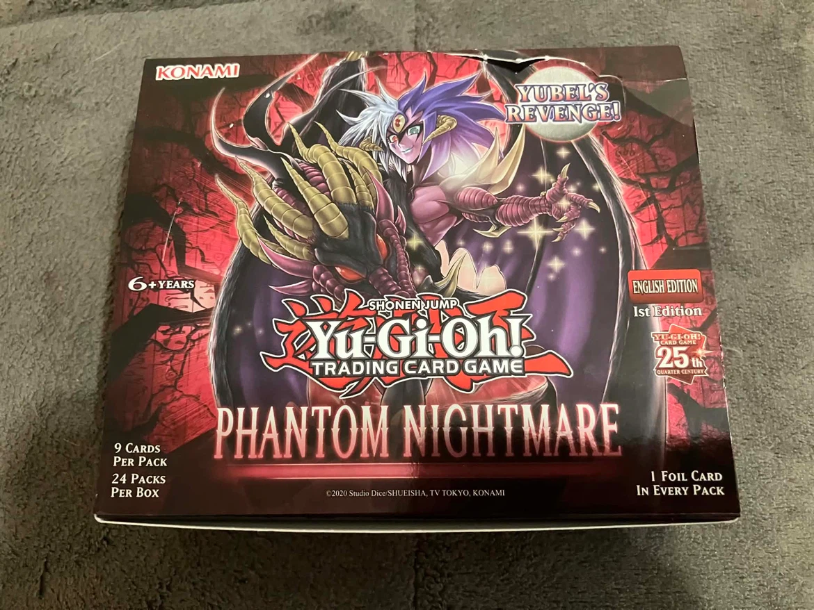Yu-Gi-Oh! Phantom Nightmare Booster Box (1st Edition)