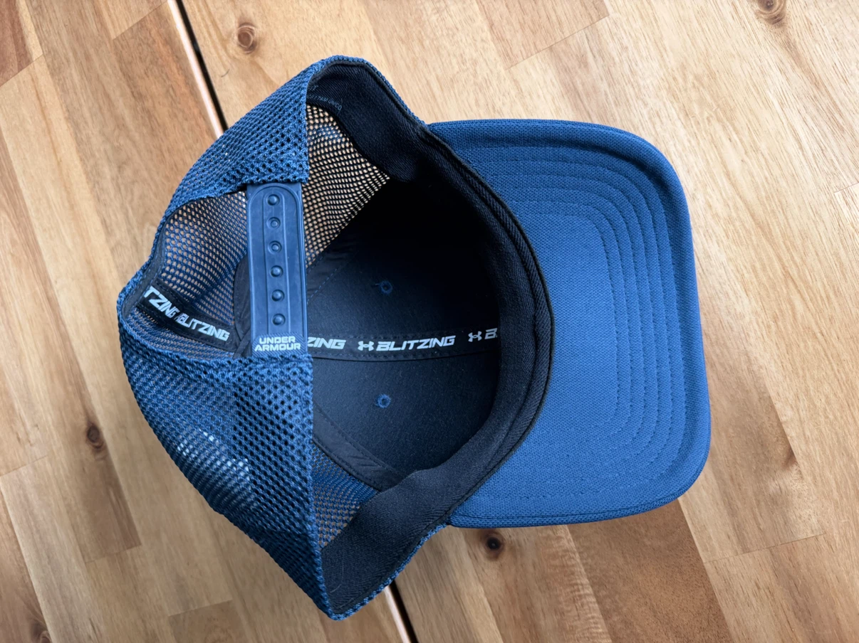 Under Armour Navy Mesh Snapback Hat - photo 2