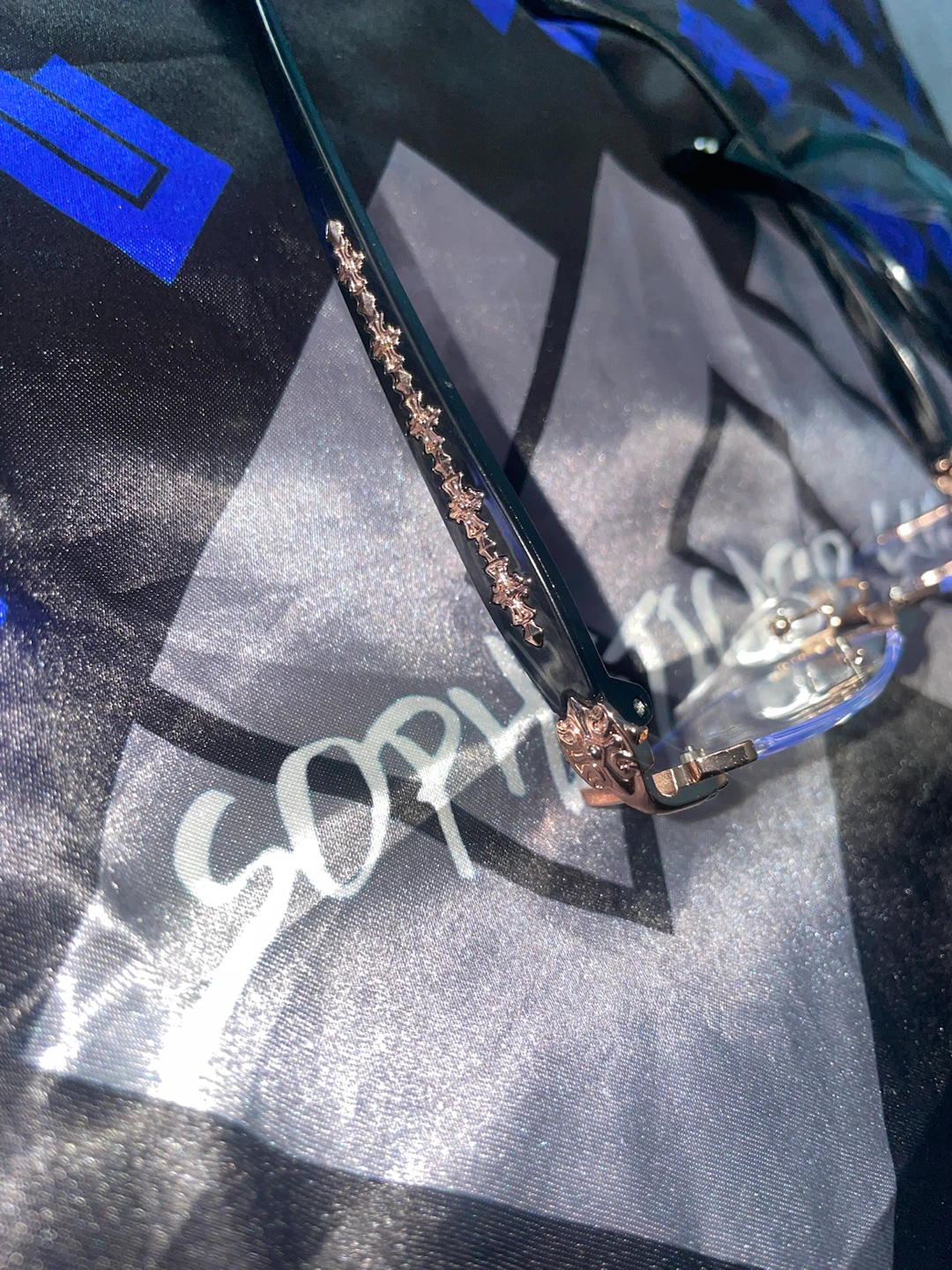 Style Optical Crystal Embellished Eyeglasses - photo 2