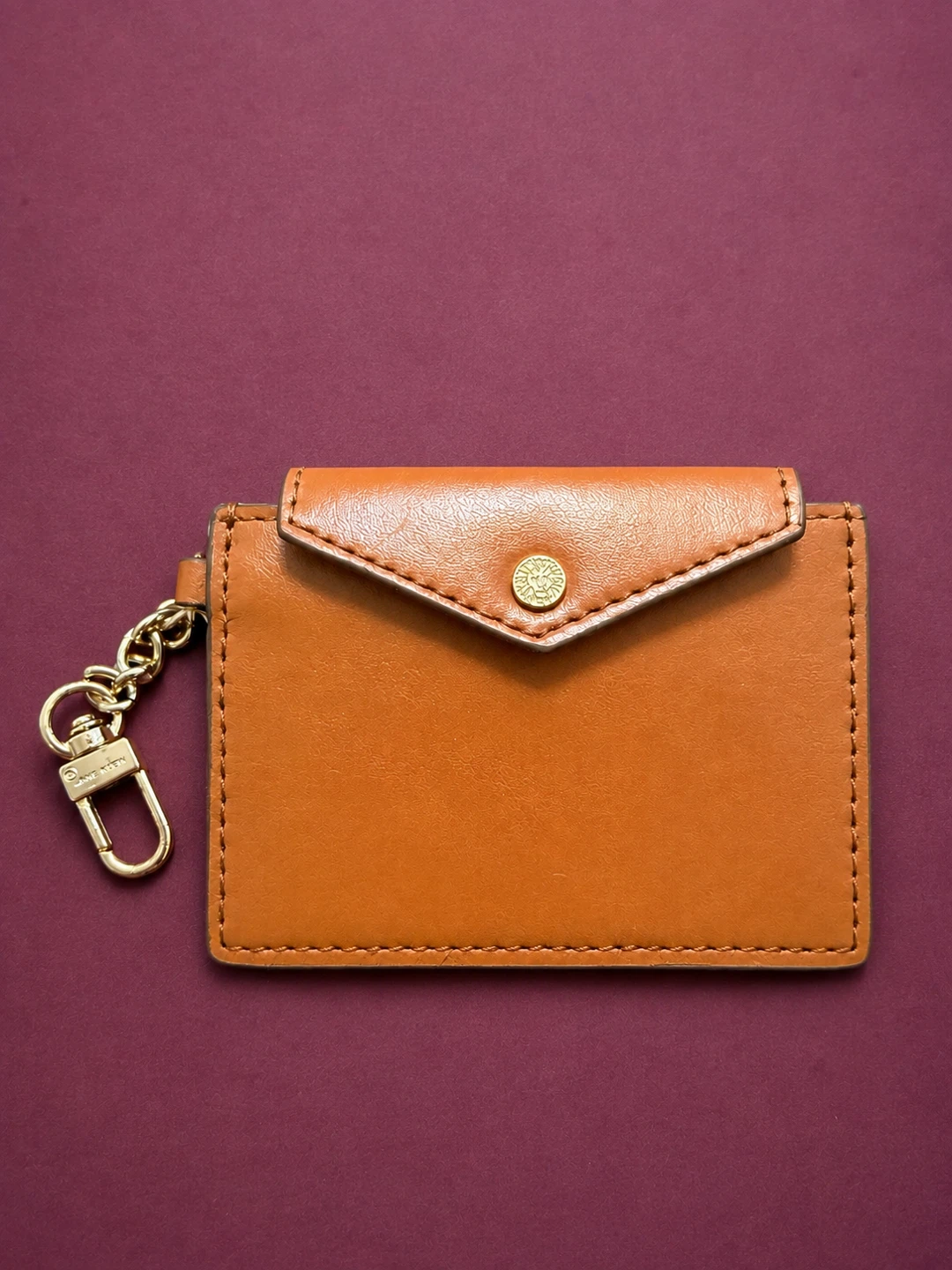 Anne Klein Card Holder / coin purse Wallet with Keychain