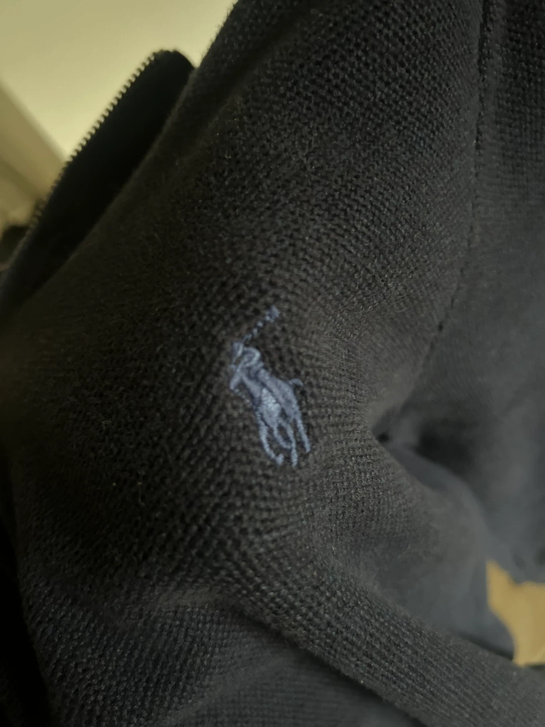 Polo Ralph Lauren Men's 1/4 Zip Sweater - Size S - photo 4