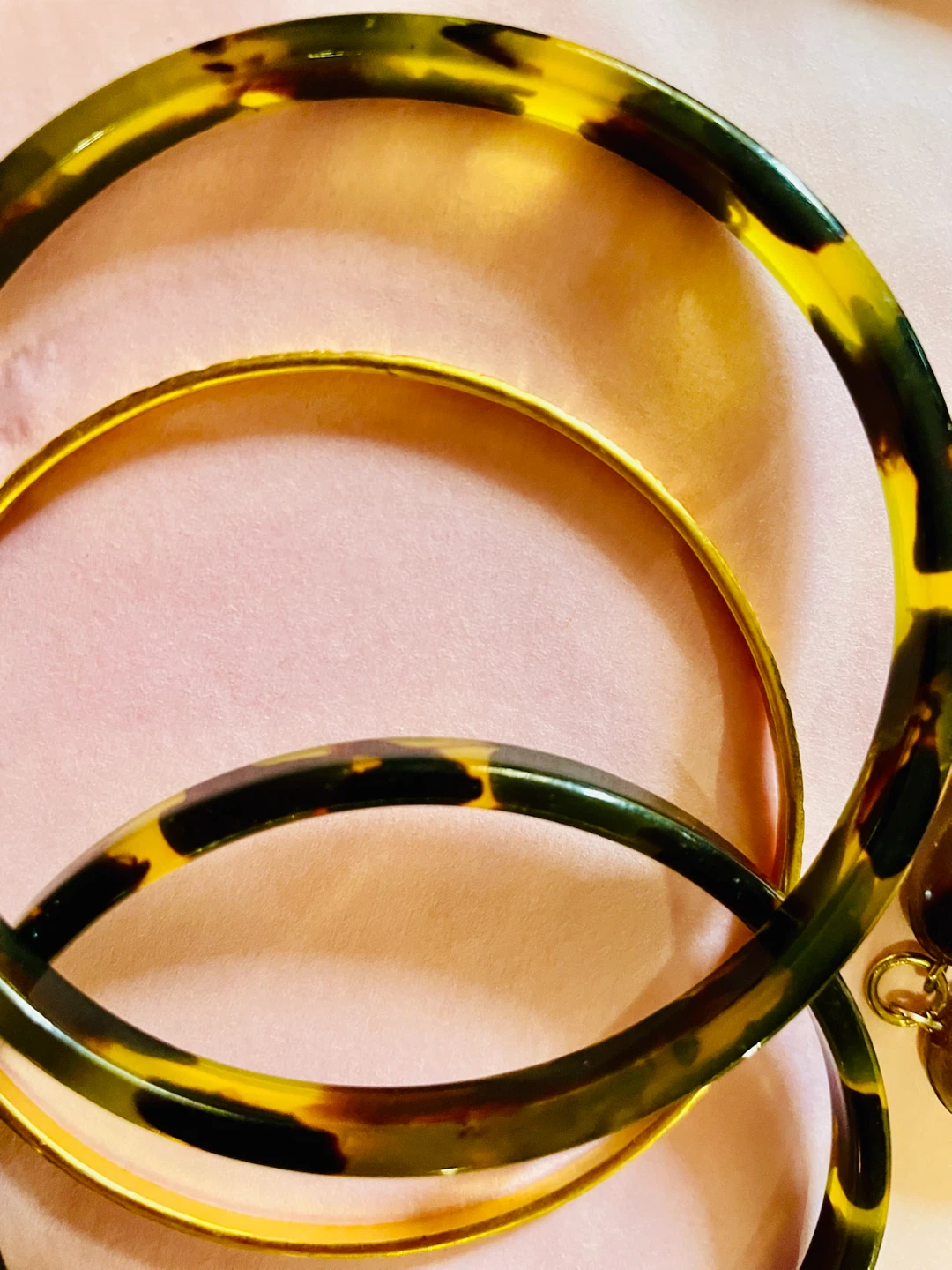 Tortoiseshell Necklace and Bangle Set - photo 3