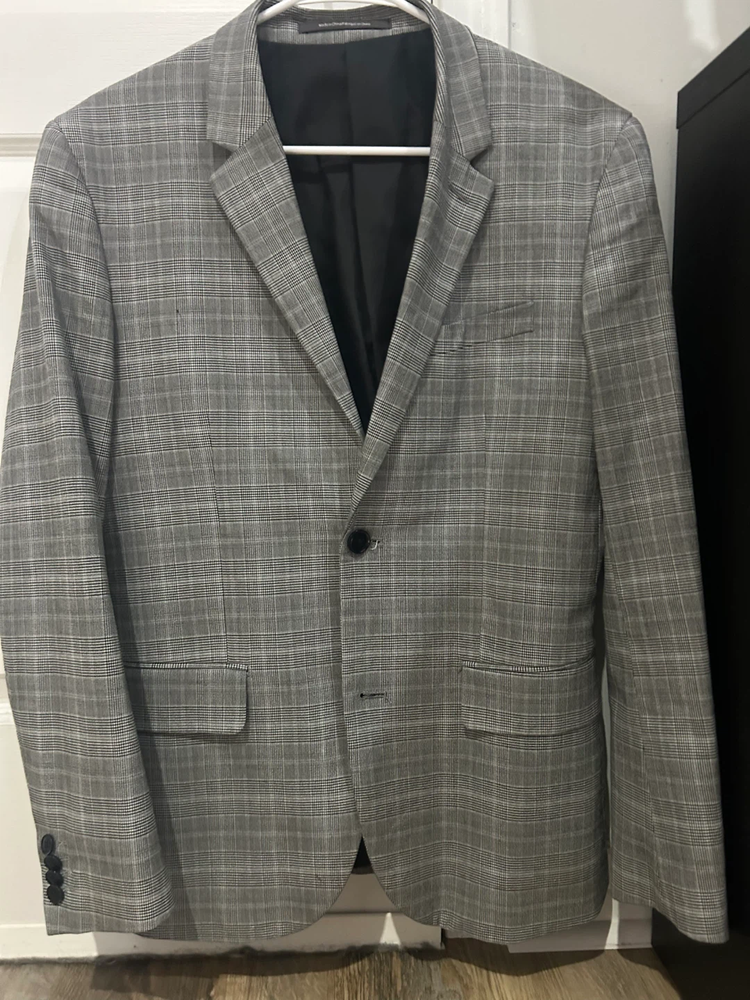 Men's Plaid Blazer