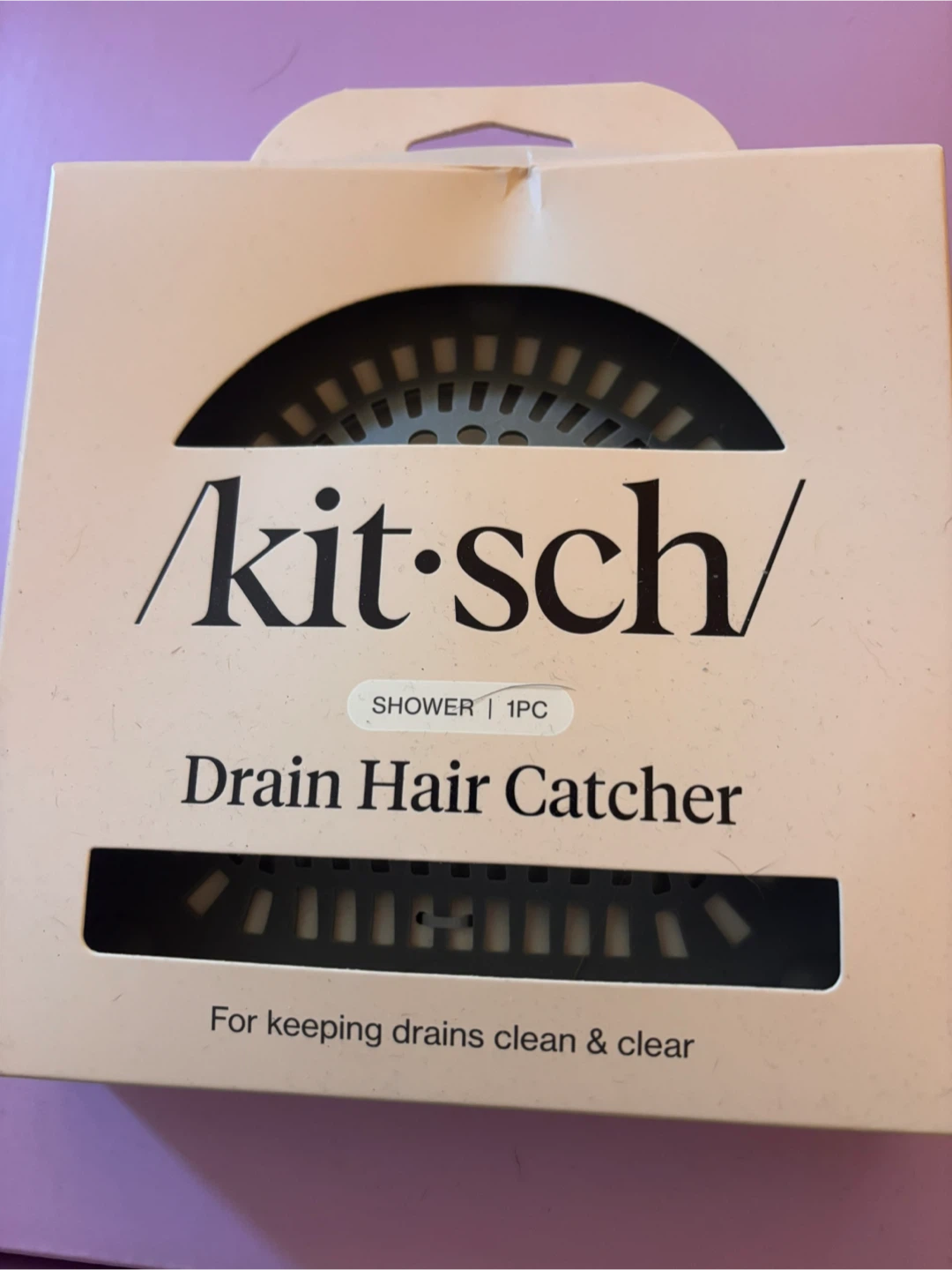 Kitsch Drain Hair Catcher for Shower - photo 2