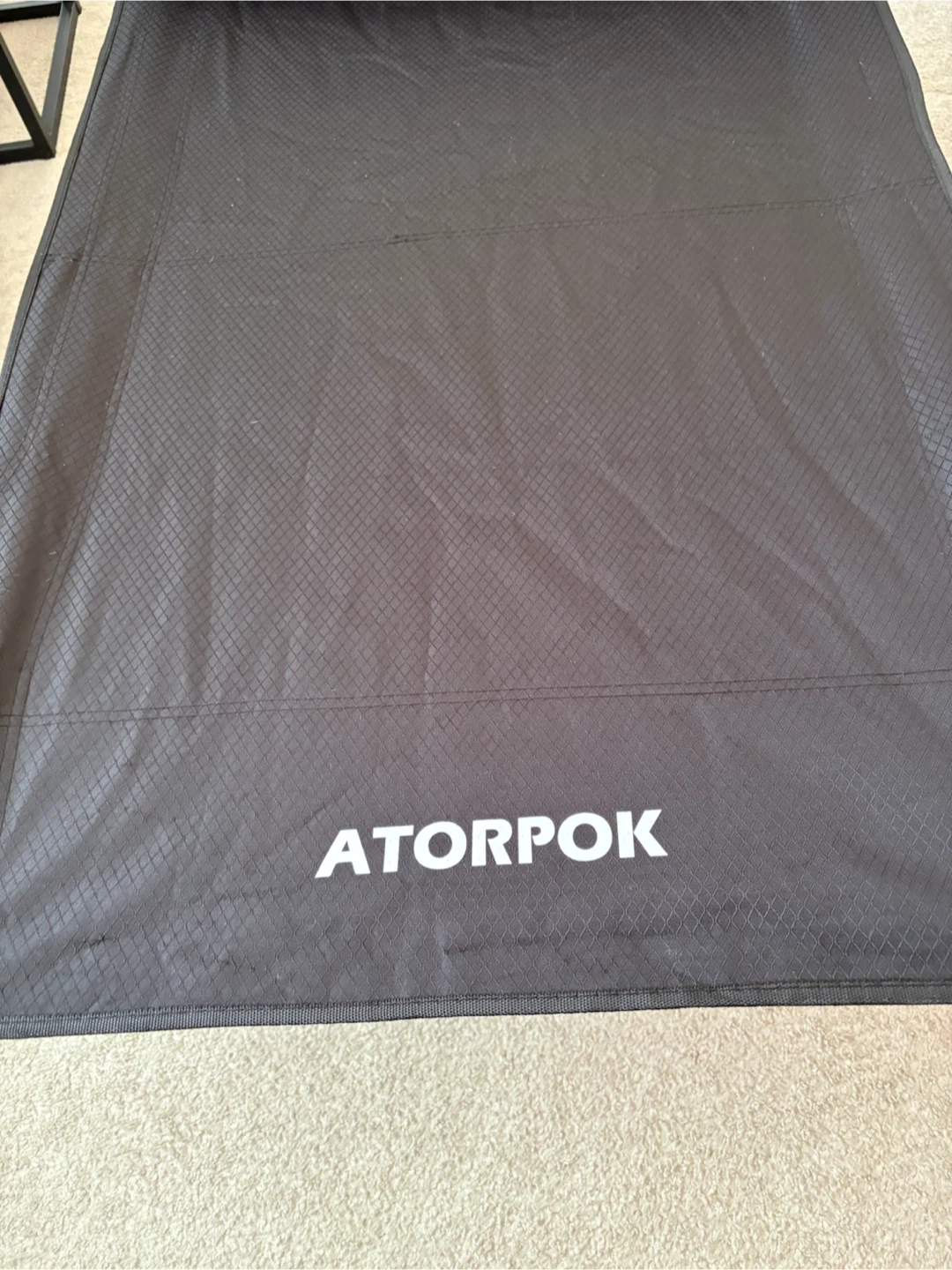 ATORPOK Folding Camping Cot with Mattress - photo 2