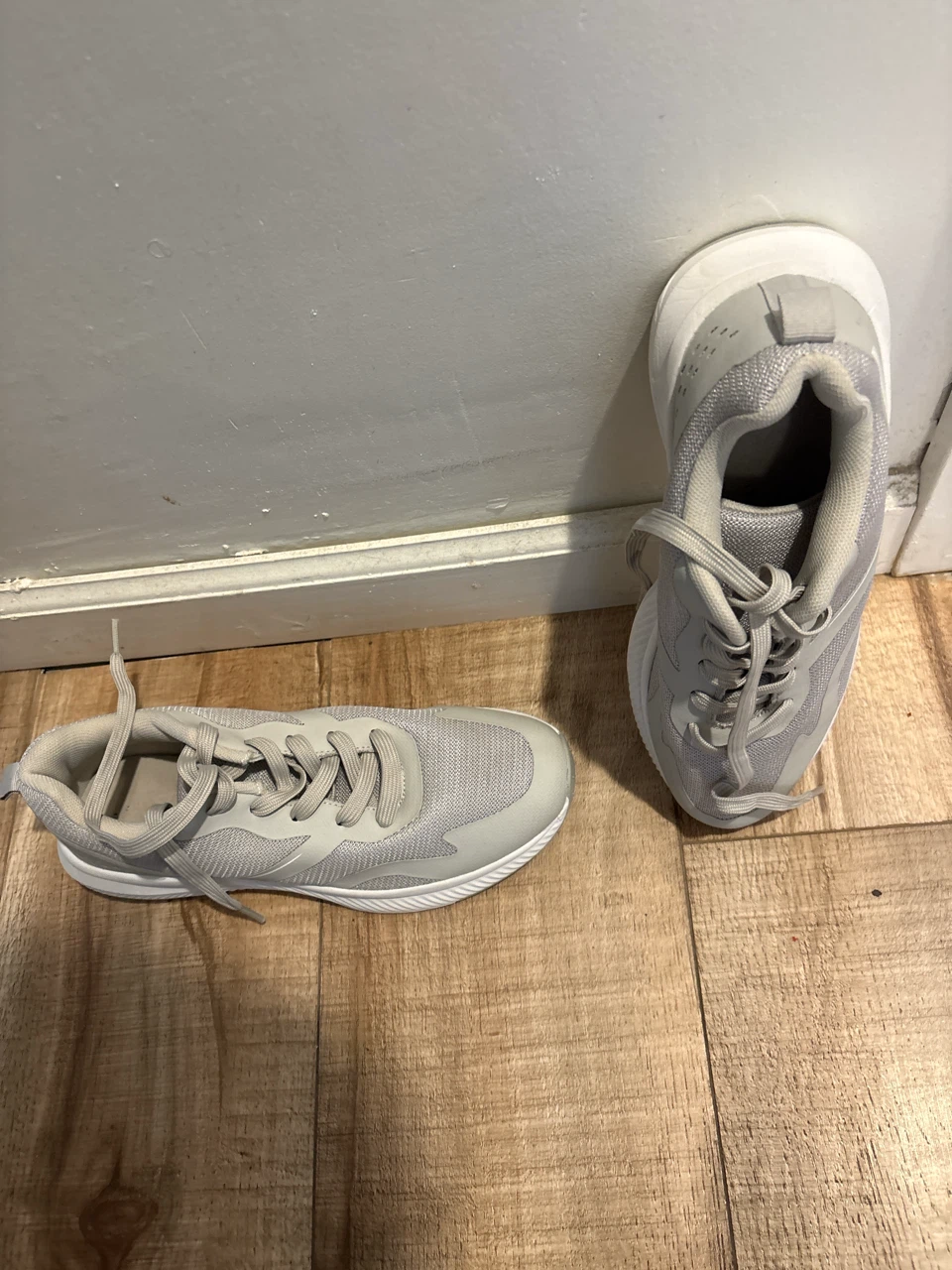 Women's Gray Athletic Shoes